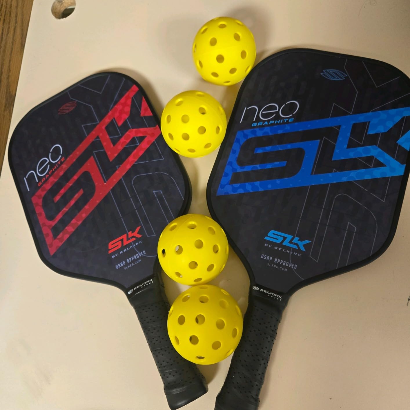 Selkirk Sport SLK Neo Pickleball Paddles Set of 2 + Pickleballs + Sling Bag customer photo 1