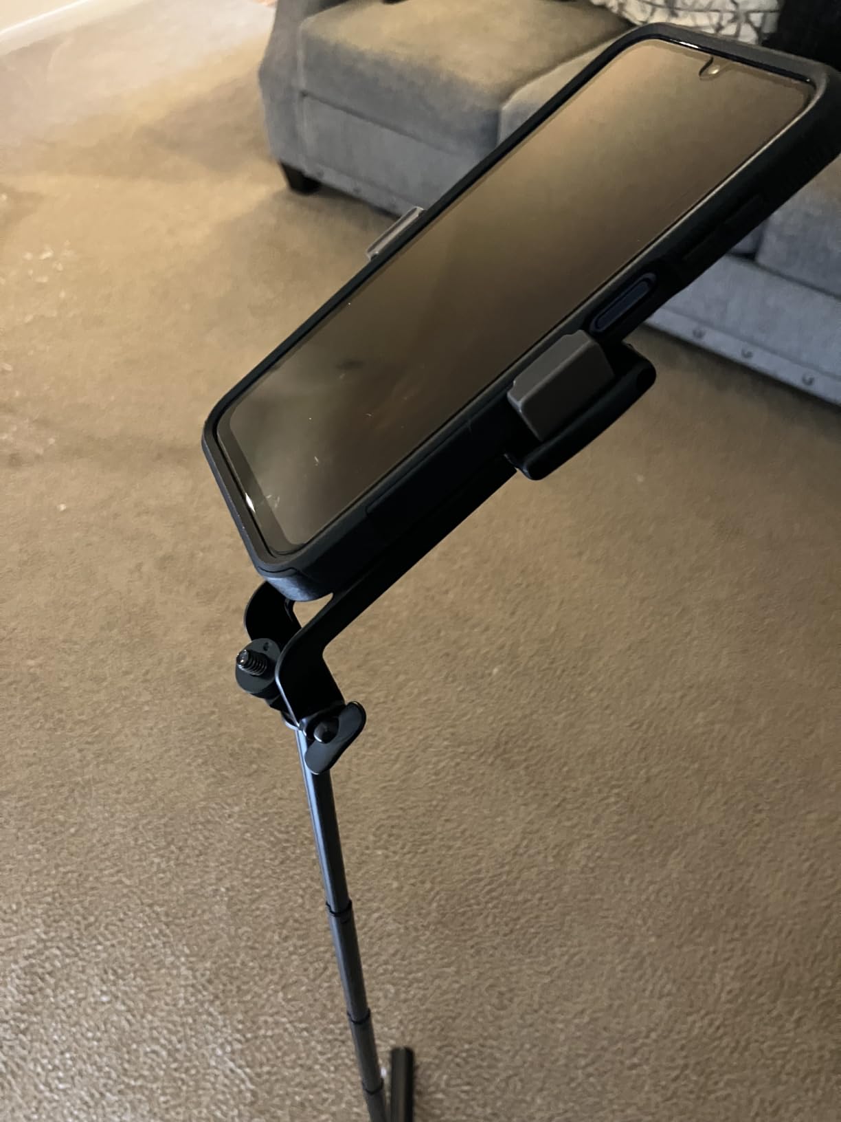 Selfie Stick Tripod for Phone with Remote Control & Holder, 50 Inch, Black | Extendable Selfie Stick Travel for iPhone, iPhone Tripod for Video Recording customer photo 1