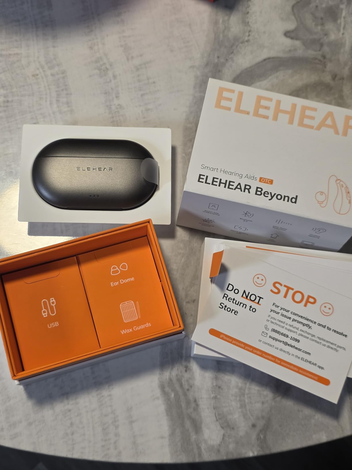 ELEHEAR-Beyond OTC Hearing Aids for Seniors, 50dB, AI Noise Cancellation customer photo 2