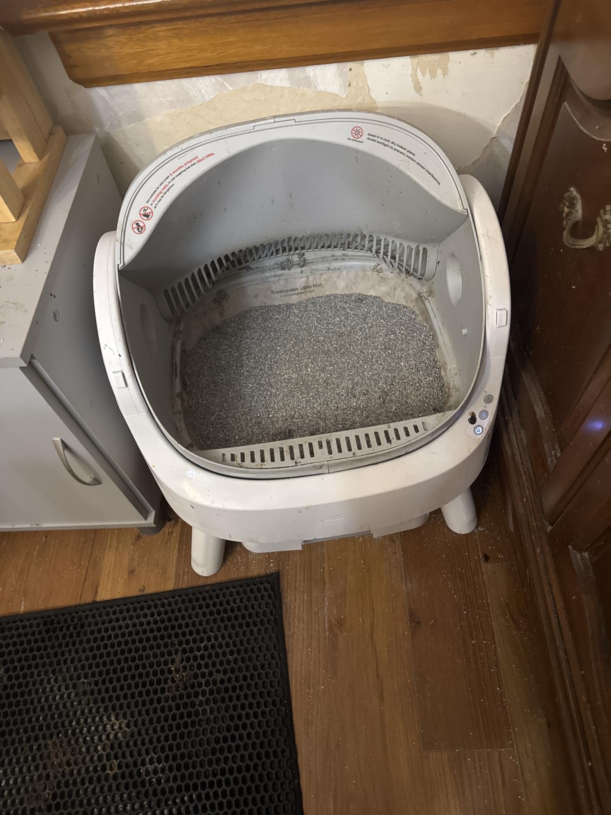 Self Cleaning Cat Litter Box, Automatic Litter Box for Multiple Cats, Integrated Safety Protection with Open-Top Design customer photo 2