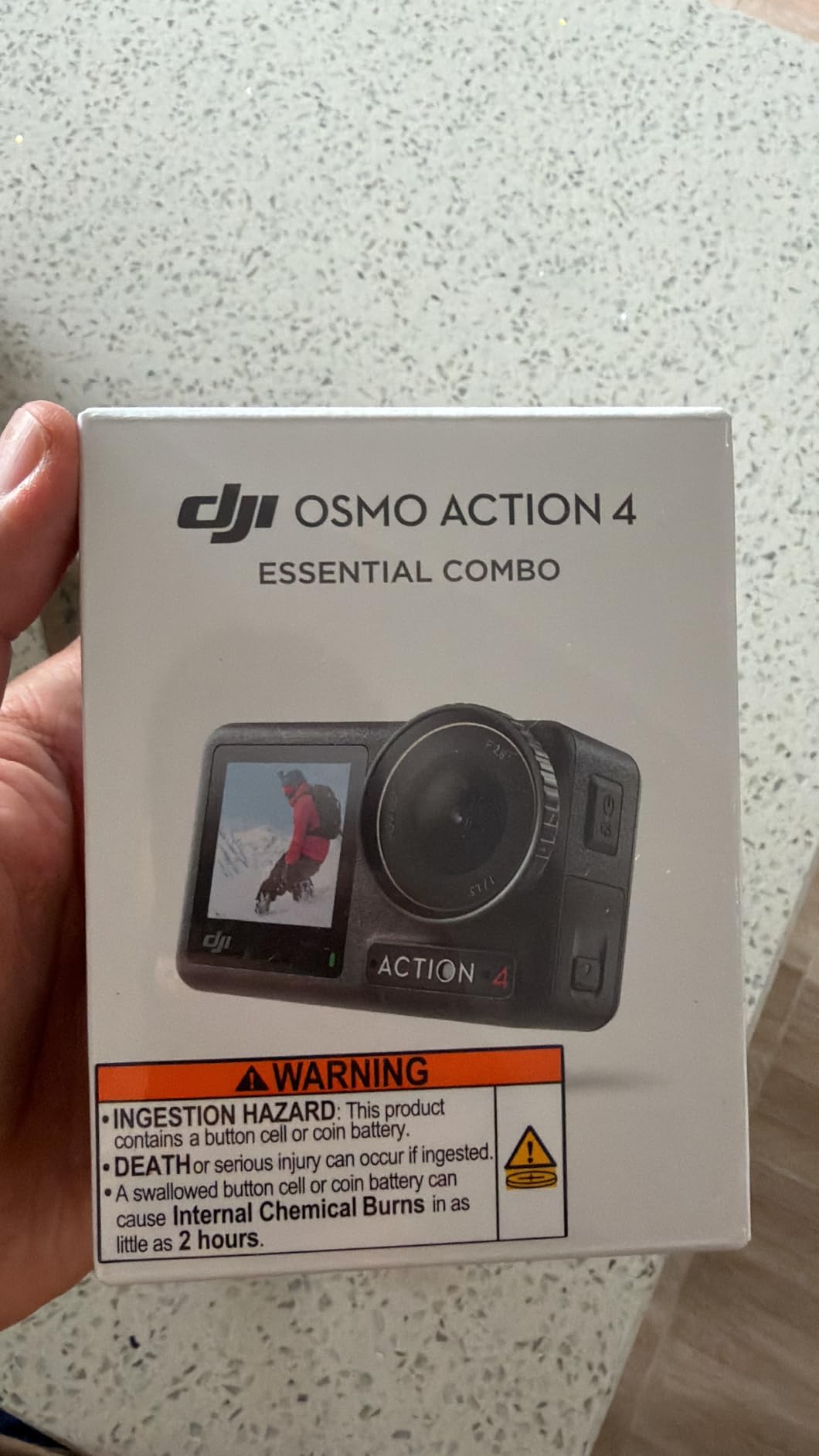 DJI Osmo Action 4 Essential Combo, Waterproof Action Camera Vlogging Camera customer photo 2