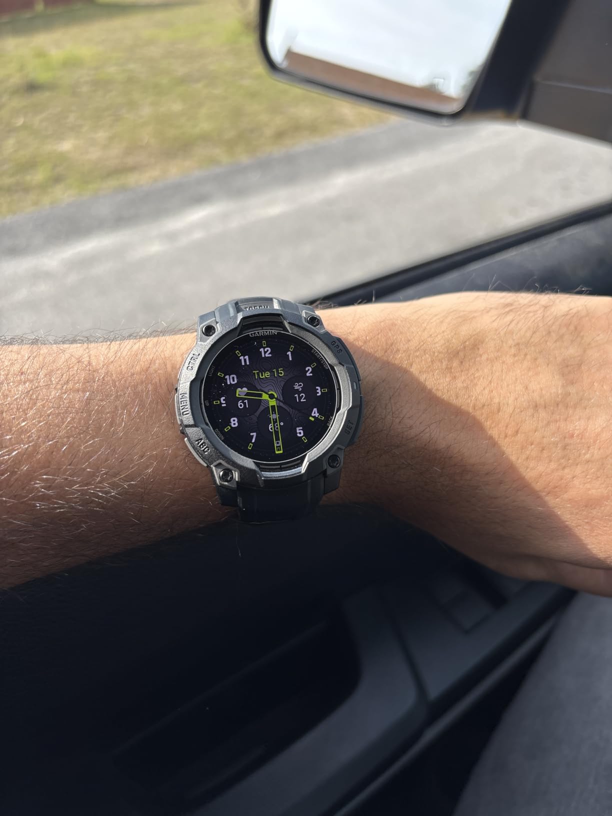Garmin Instinct® 3 AMOLED, Rugged GPS Smartwatch, 45mm, Black customer photo 2