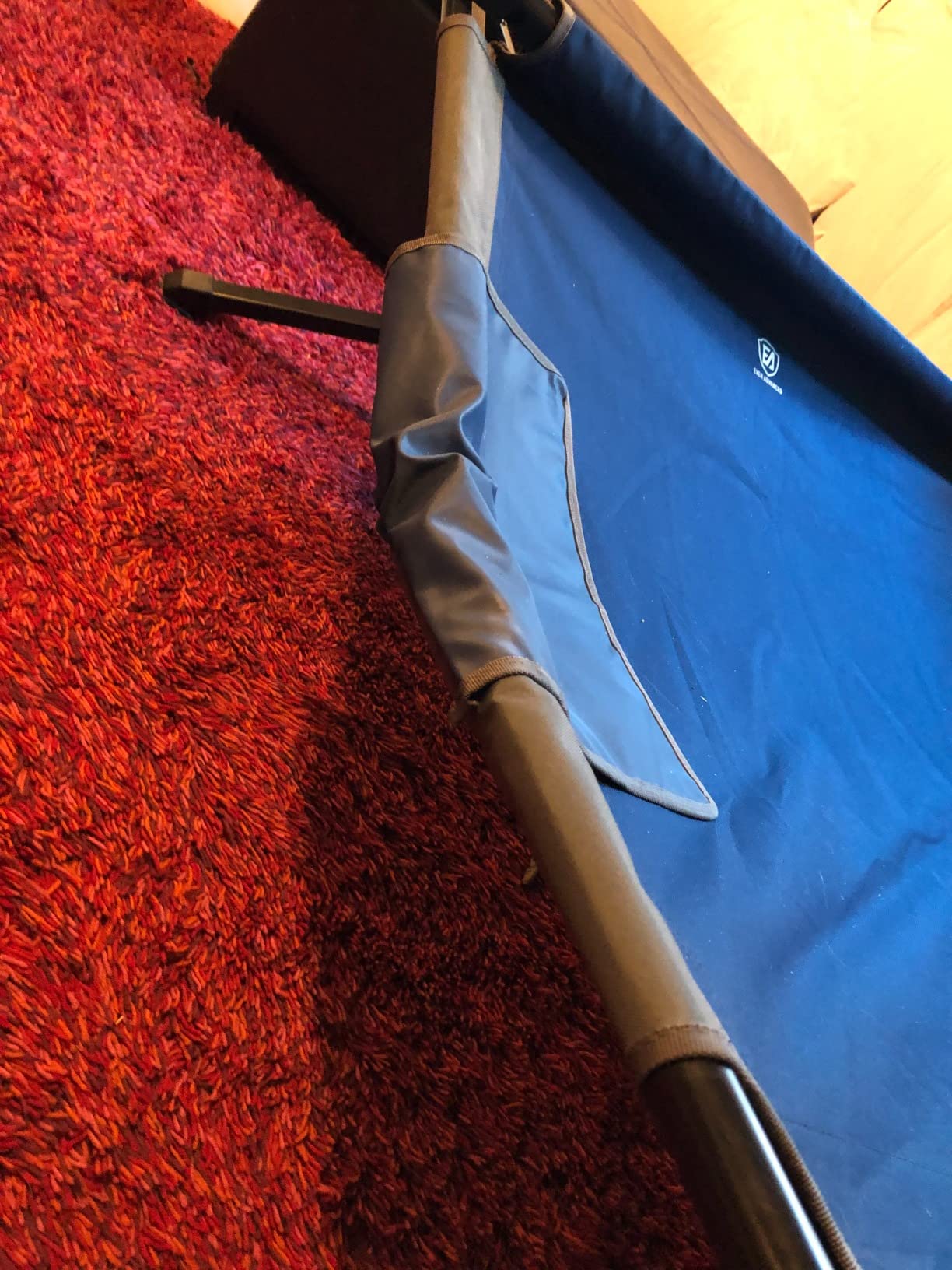 EVER ADVANCED Extra Wide Camping Cot for Adults Oversized XXL Sleeping Cots Folding Cot Bed with Carry Bag, 84.3