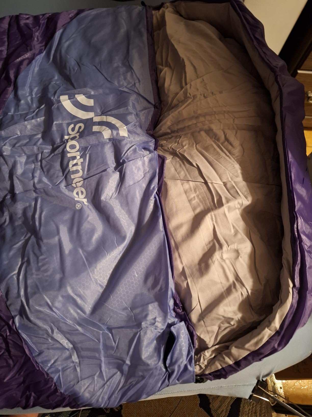 Sportneer Sleeping Bag, 3 Seasons Warm Cold Weather Sleeping Bags for Adults Kids Boys Girls with Compression Sack- Lightweight Camping Essentials Gear Accessories, Backpacking, Hiking customer photo 2
