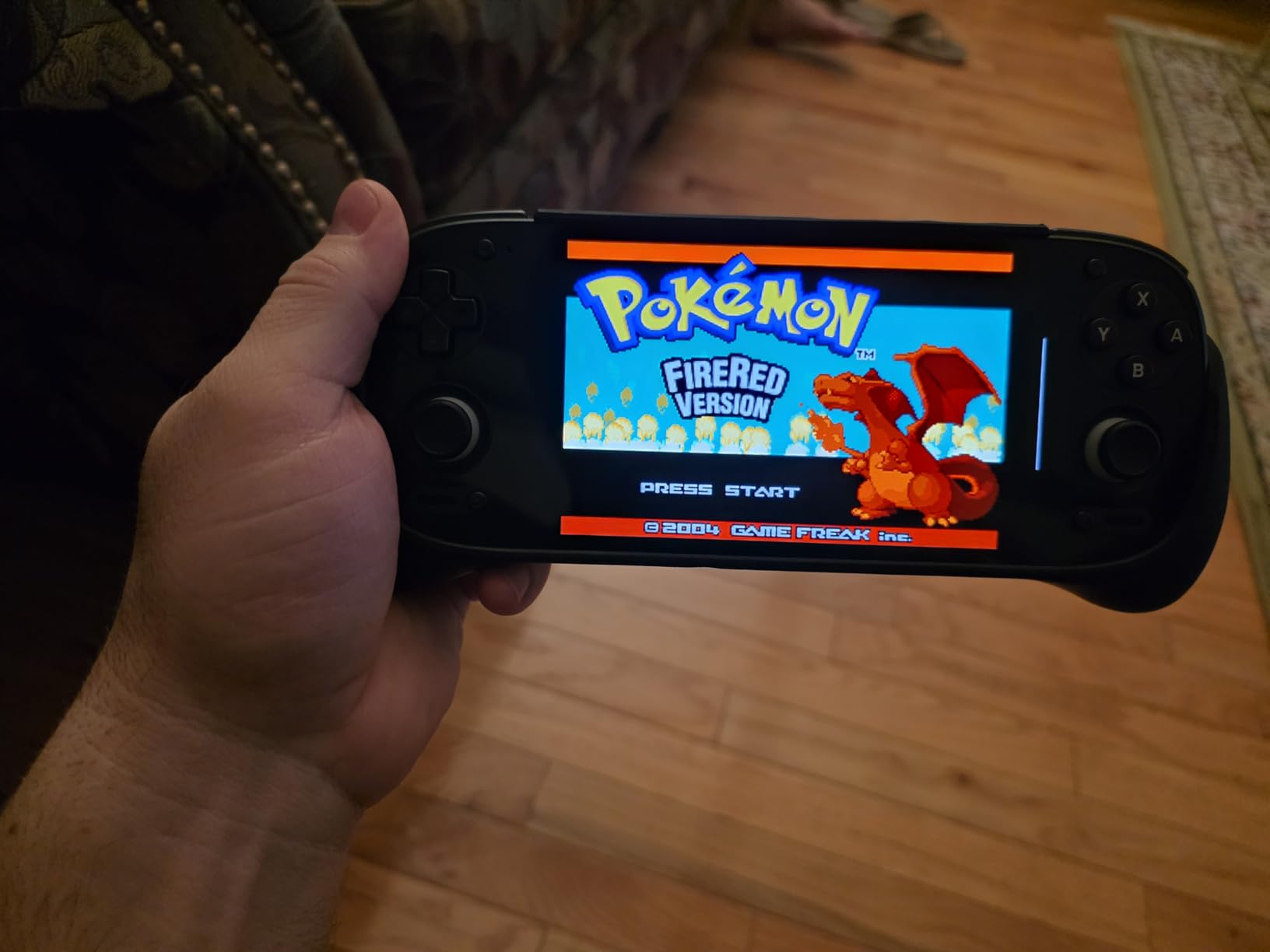 Retroid Pocket 5 Retro Handheld Game Console, 8+128G, 5.5-inch touchscreen 1080p Portable Android Gaming Handheld with Adreno 650 GPU & WiFi 6/BT5.1, Snapdragon 865 Processor, Android 13 (Black) customer photo 1