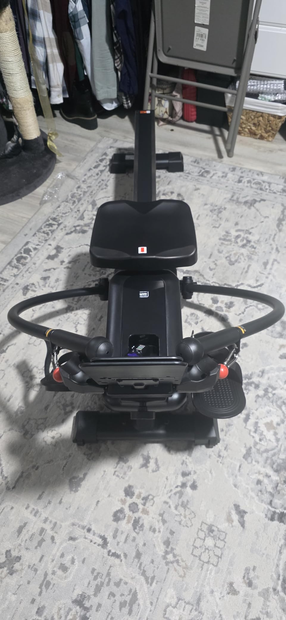 Merach RS3 Scull Rowing Machine for Home, Simulate Real Row, Ergonomic Seat customer photo 2