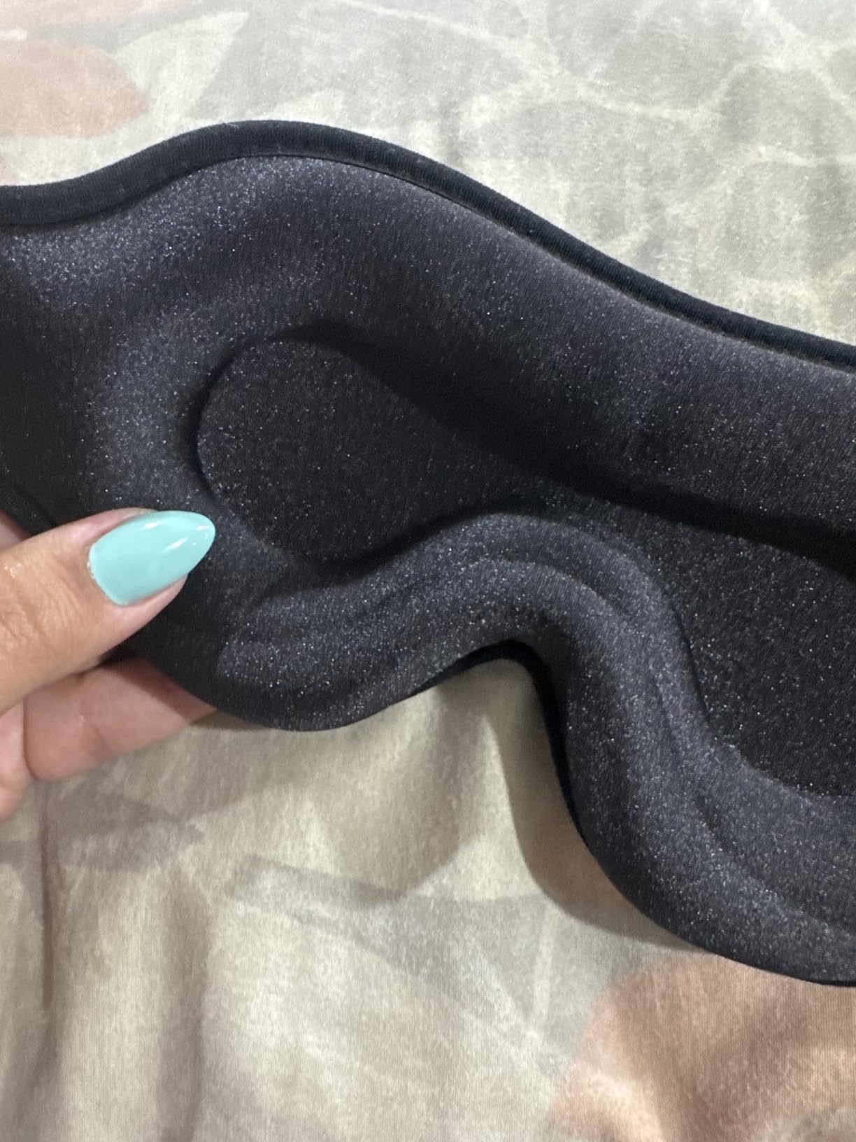 3D Weighted Eye Mask for Lash Extensions, Eye Covers for Sleep customer photo 1