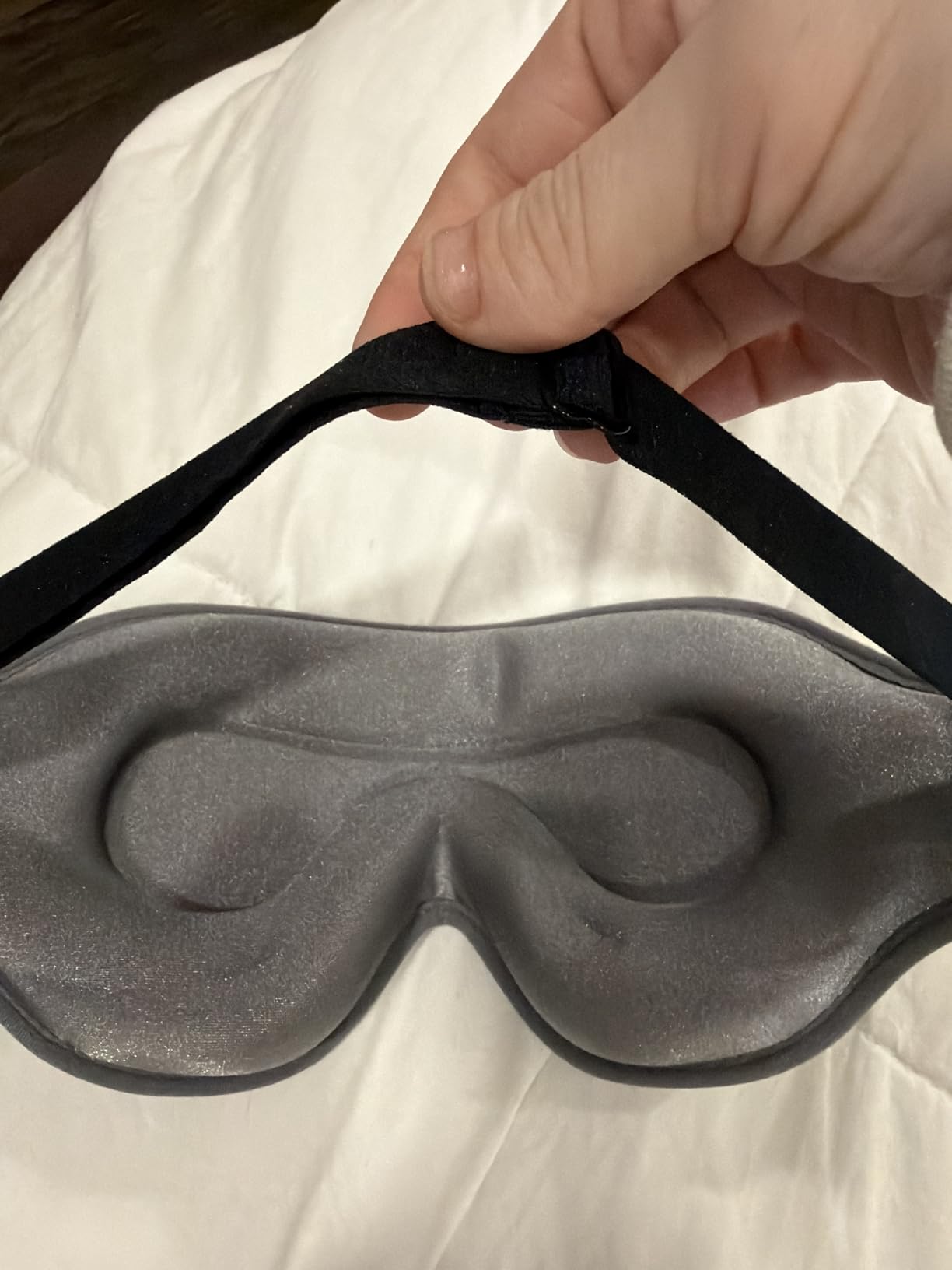 3D Weighted Eye Mask for Lash Extensions, Eye Covers for Sleep customer photo 2