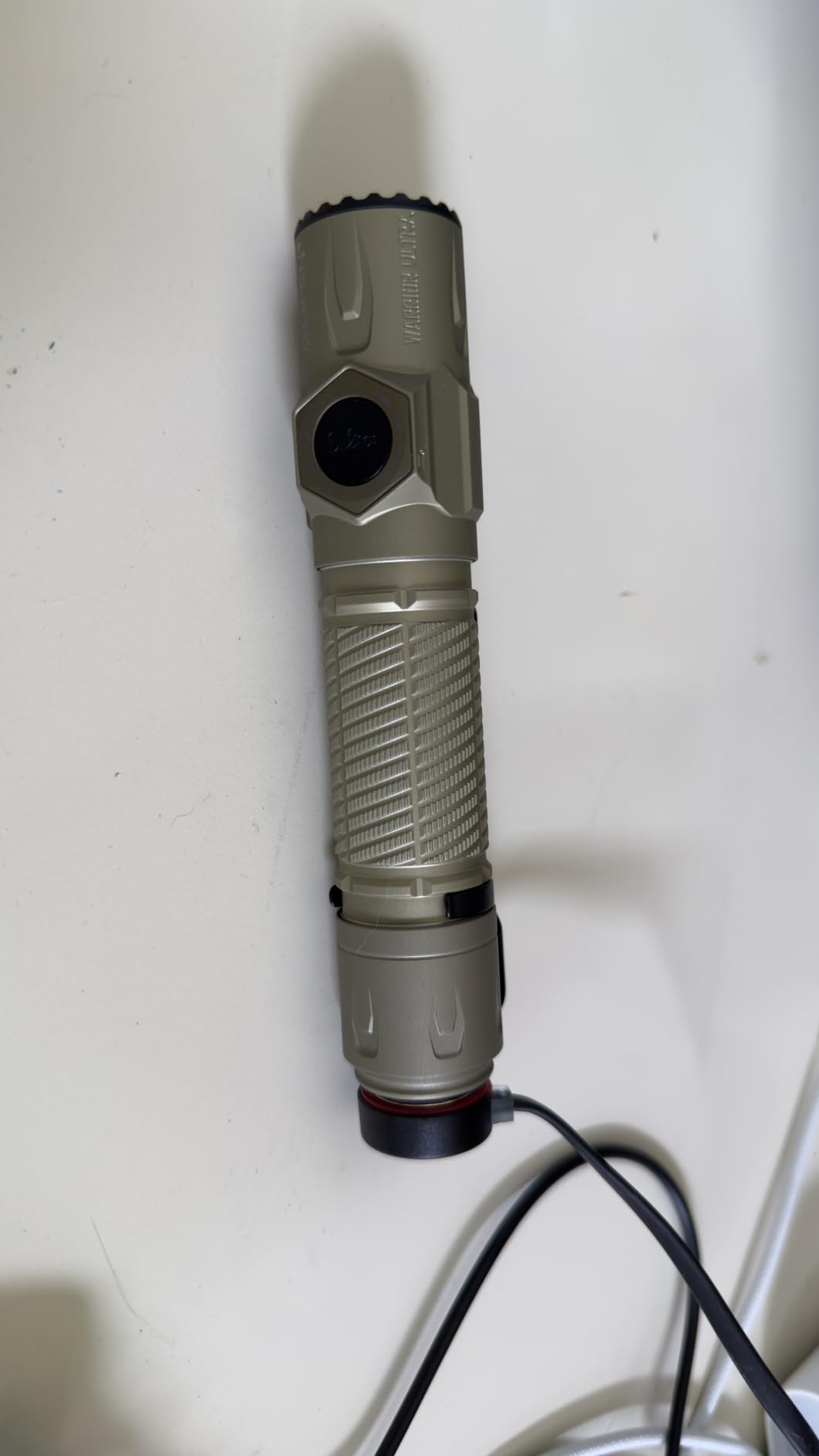 OLIGHT Warrior Ultra Rechargeable Tactical Flashlight LED Olive Green customer photo 2