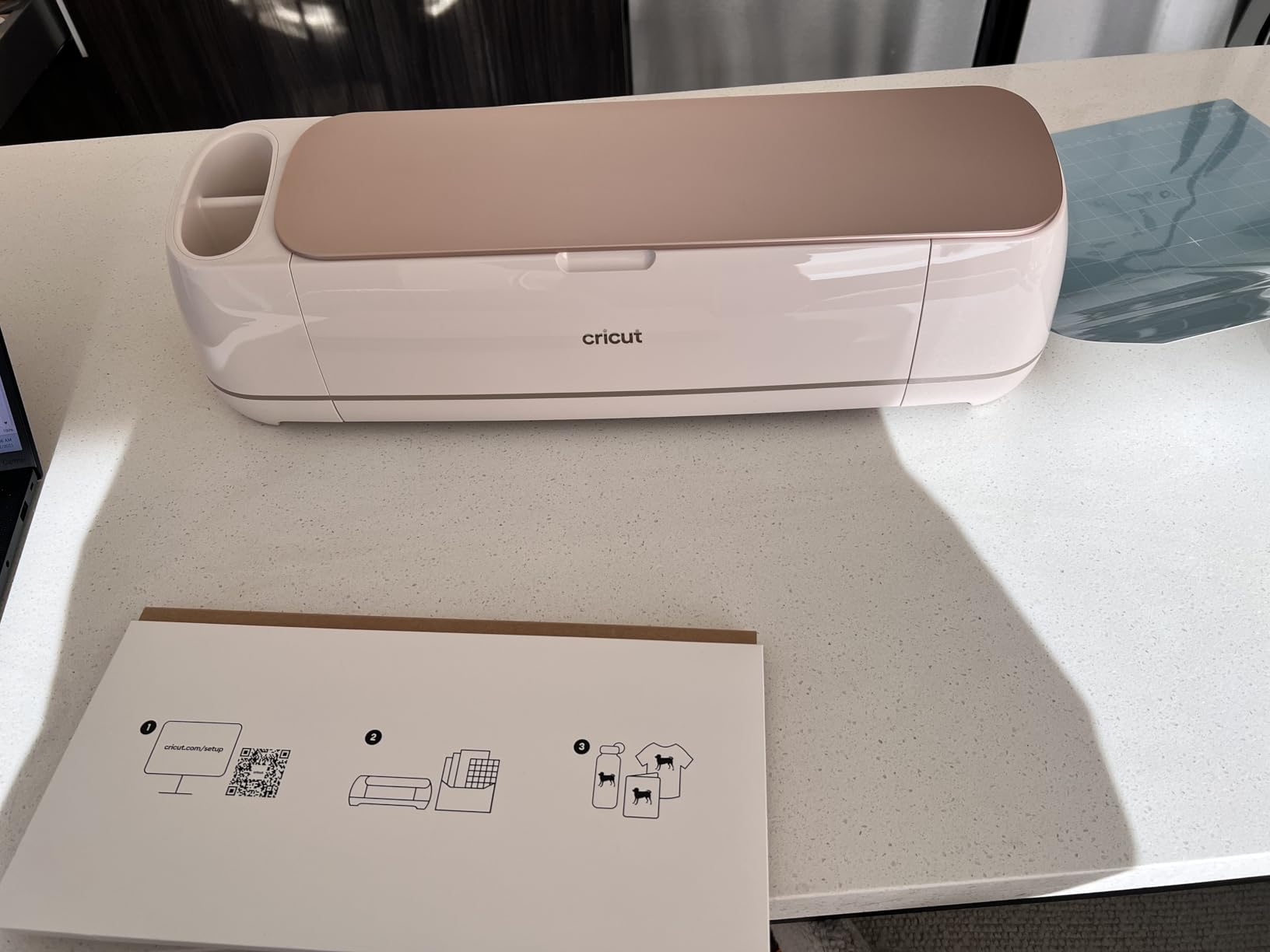Cricut Maker 4 - Smart Cutting Machine (Seashell) | Digital Content Bundle customer photo 2
