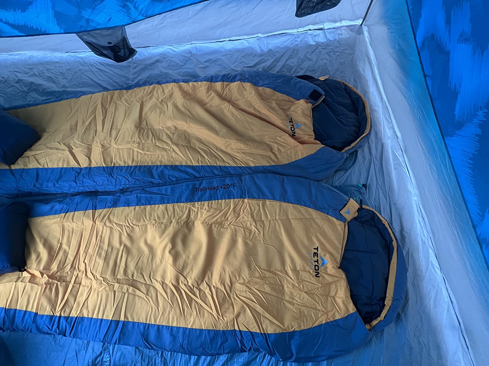 Teton 20F and 5F Degree Sleeping Bag; Lightweight, Warm Weather Mummy Sleeping Bags for Adults and Kids, Camping, Backpacking, Hiking customer photo 2
