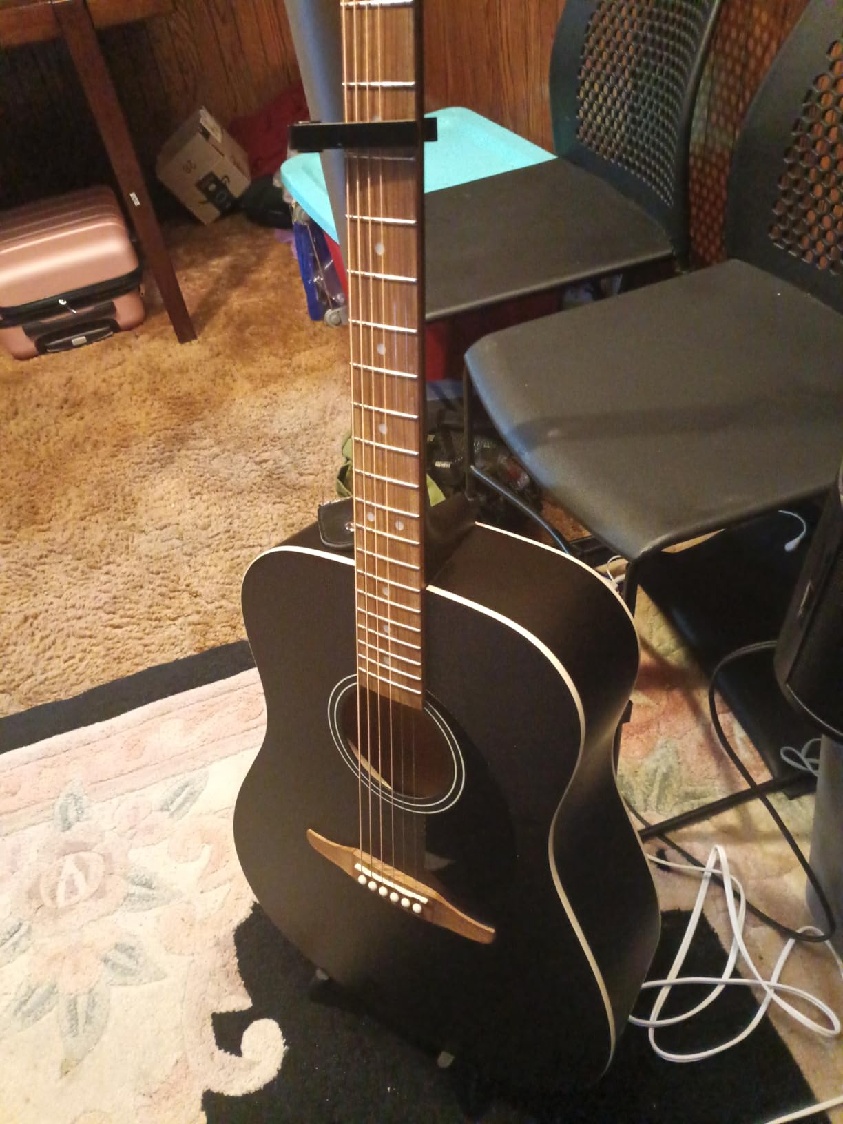 Fender California Debut Redondo Series Beginner Acoustic Guitar, Black customer photo 2