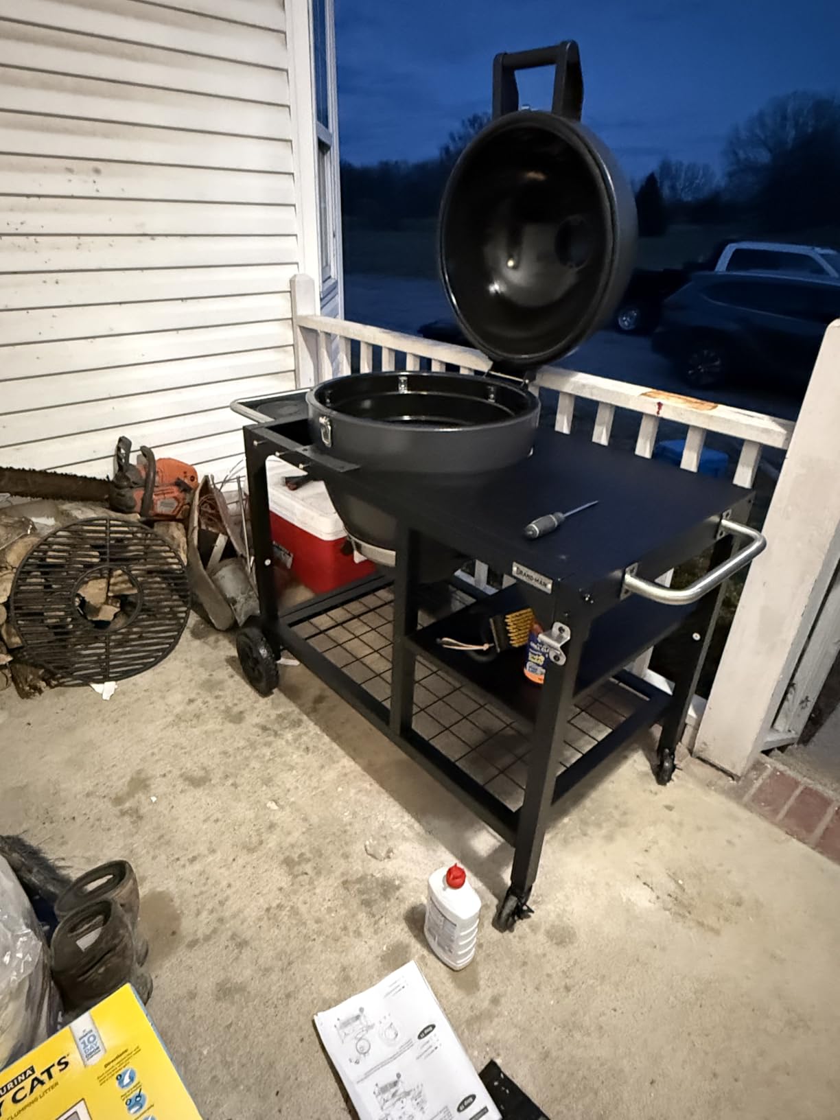 Brand-Man Steel Kamado Charcoal Grill & Smoker customer photo 2