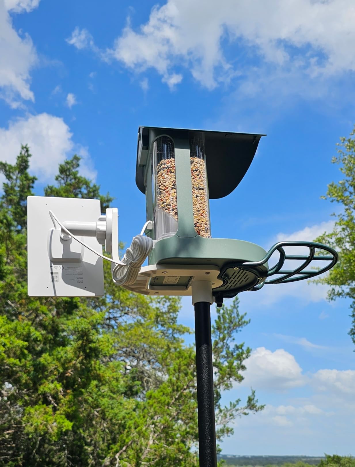 Kiwibit Smart Bird Feeder with 4K AI Camera Solar Powered, No Subscription customer photo 2