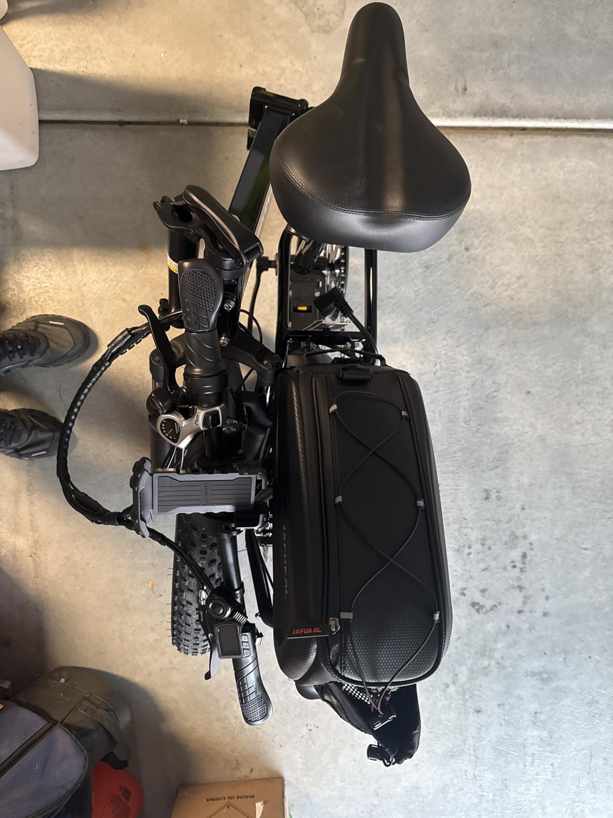 Folding Electric Bike for Adults, E-Bike,Compact Utility Electric Bicycle customer photo 2