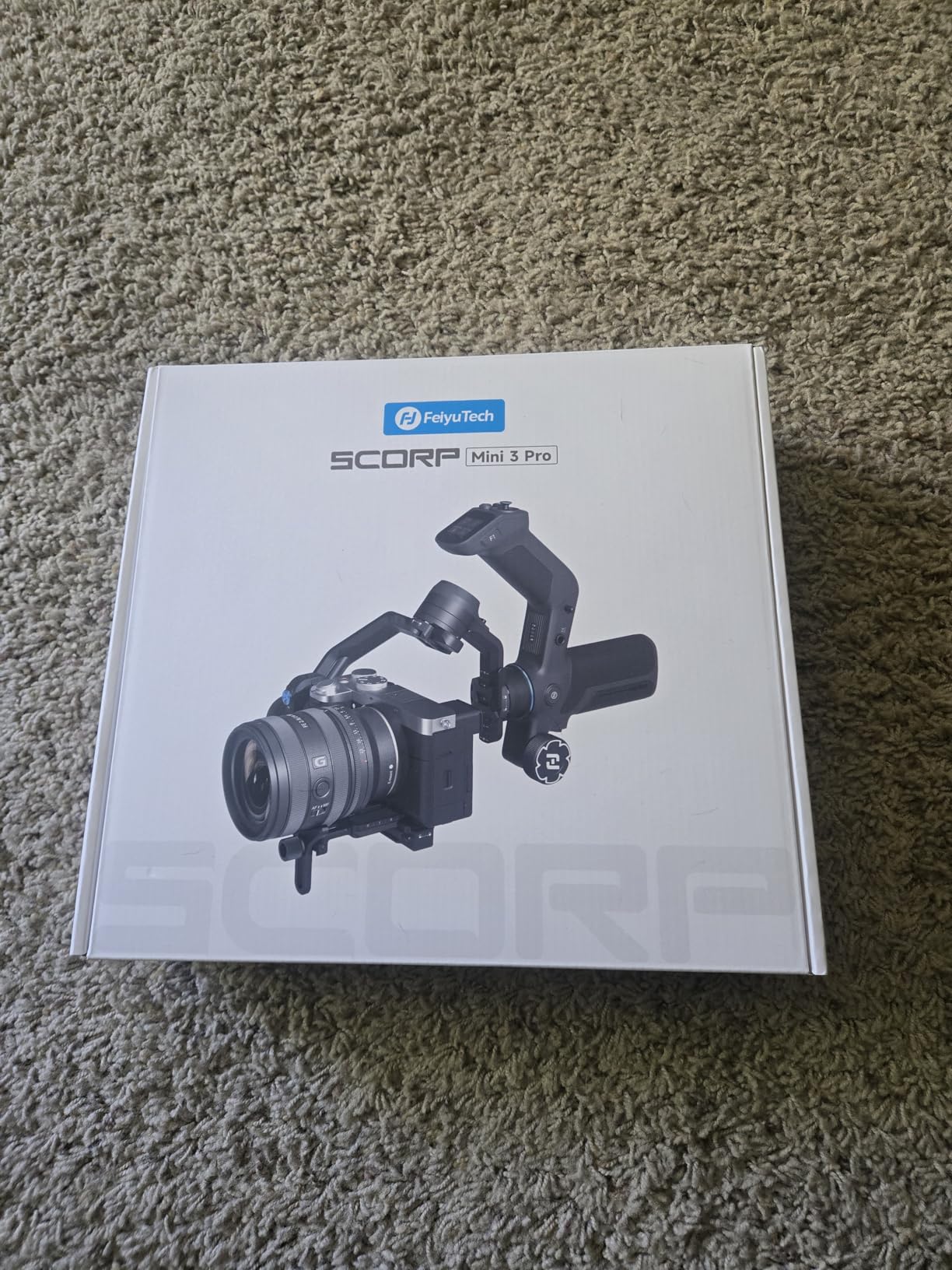 FeiyuTech SCORP Mini-3-Pro Gimbal Stabilizer for Camera Mirrorless/Compact/Action Cameras,Smartphone,18m AI Tracking,Detachable Remote Handle,4.4lbs Payload,3-axis Gimbal for Canon Sony Nikon customer photo 2