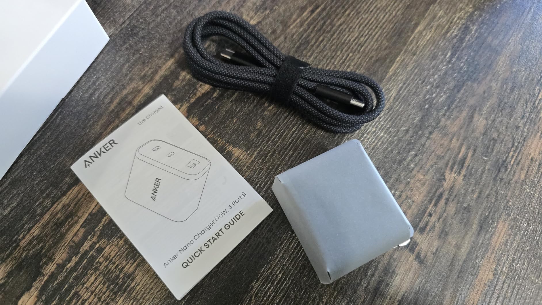 Anker Nano 70W Max 3-Port Fast Charger USB C, Type C Charger Fast Charging customer photo 2