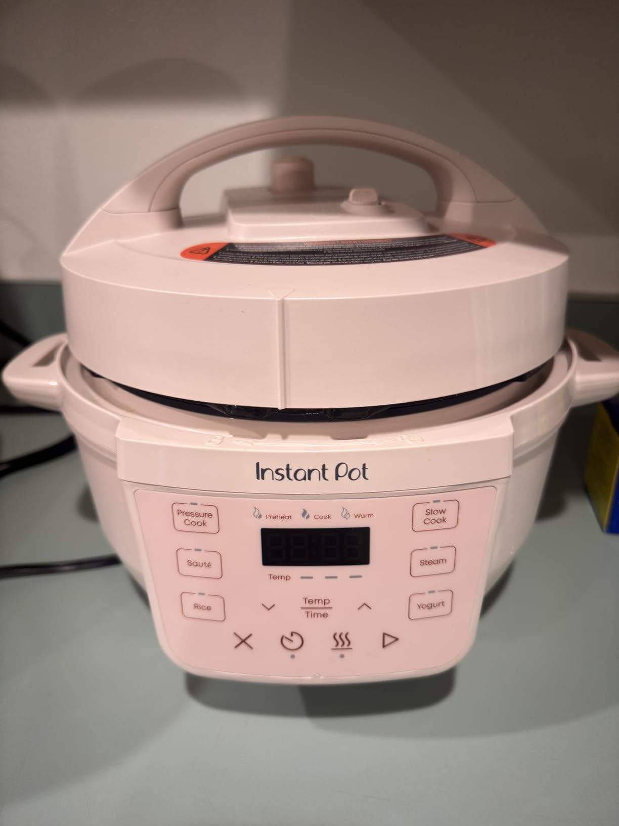 Instant Pot 6QT RIO 7-in-1 Multi-Cooker, Pressure Cooker, Slow cook, Sauté, Steam, Rice Maker, Yogurt, & Warmer, Sea Salt, 6 Quarts customer photo 2