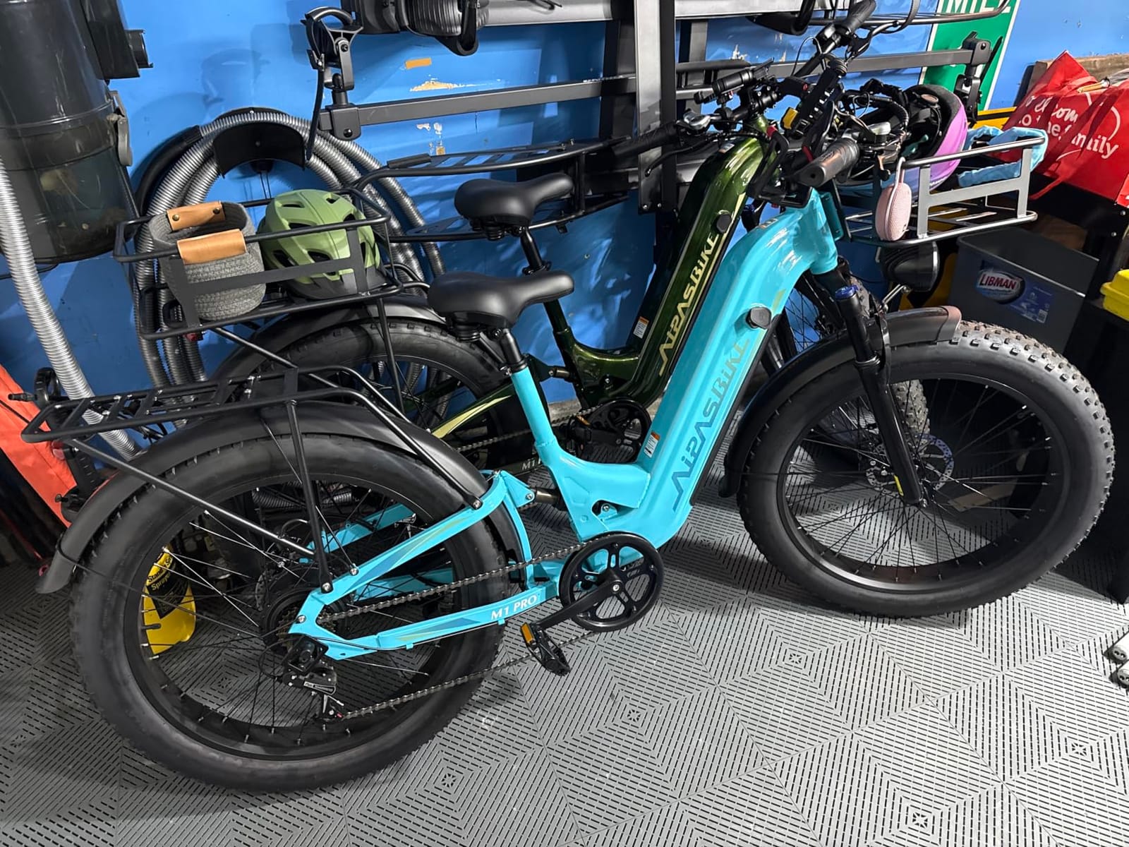 Aipas M1 Pro Electric Bike for Adults, 26 x 4 Fat Tires, 48V 17.5Ah Battery customer photo 1