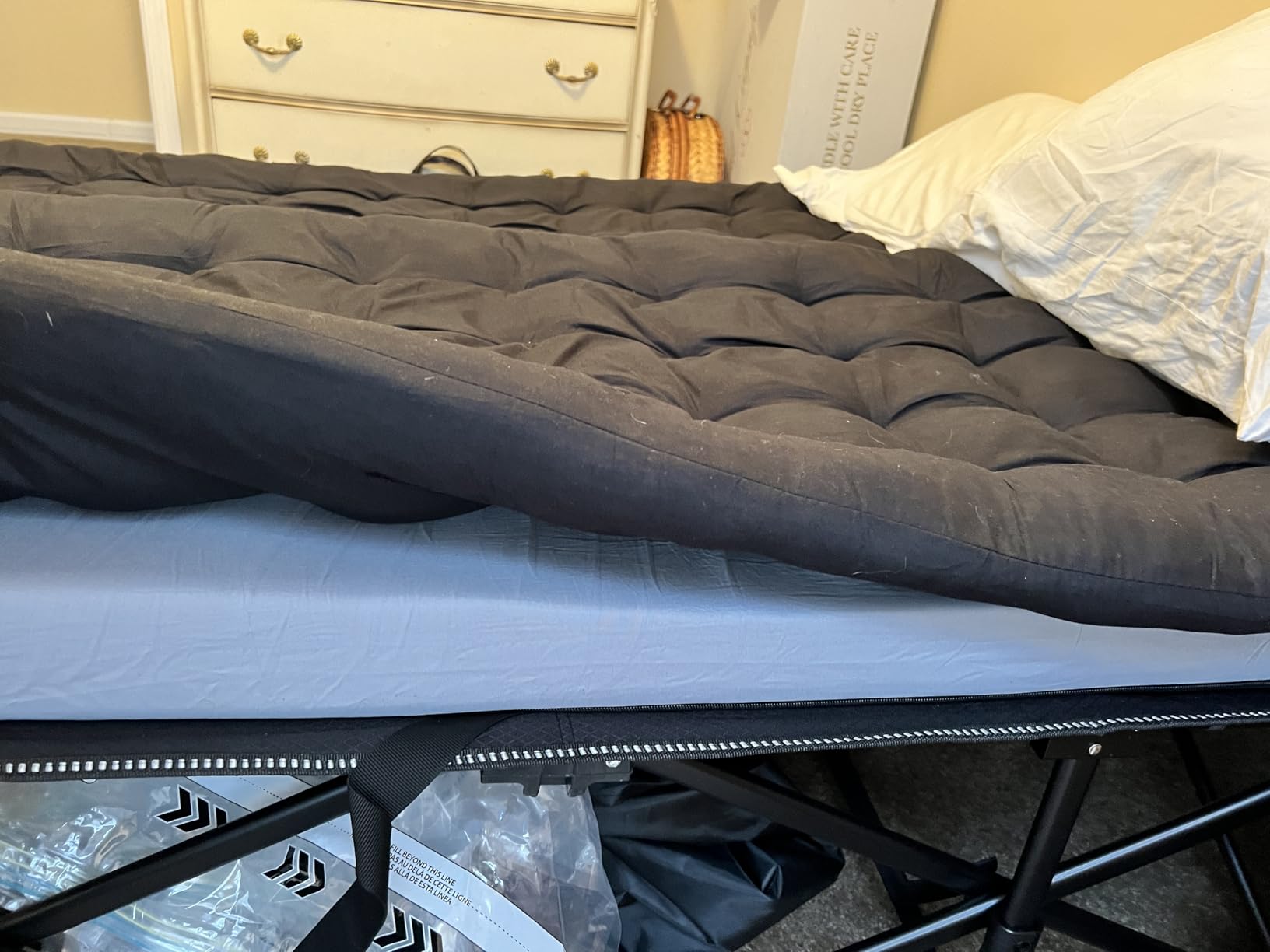 ZENPETIO Folding Camping Cot for Adults, 28