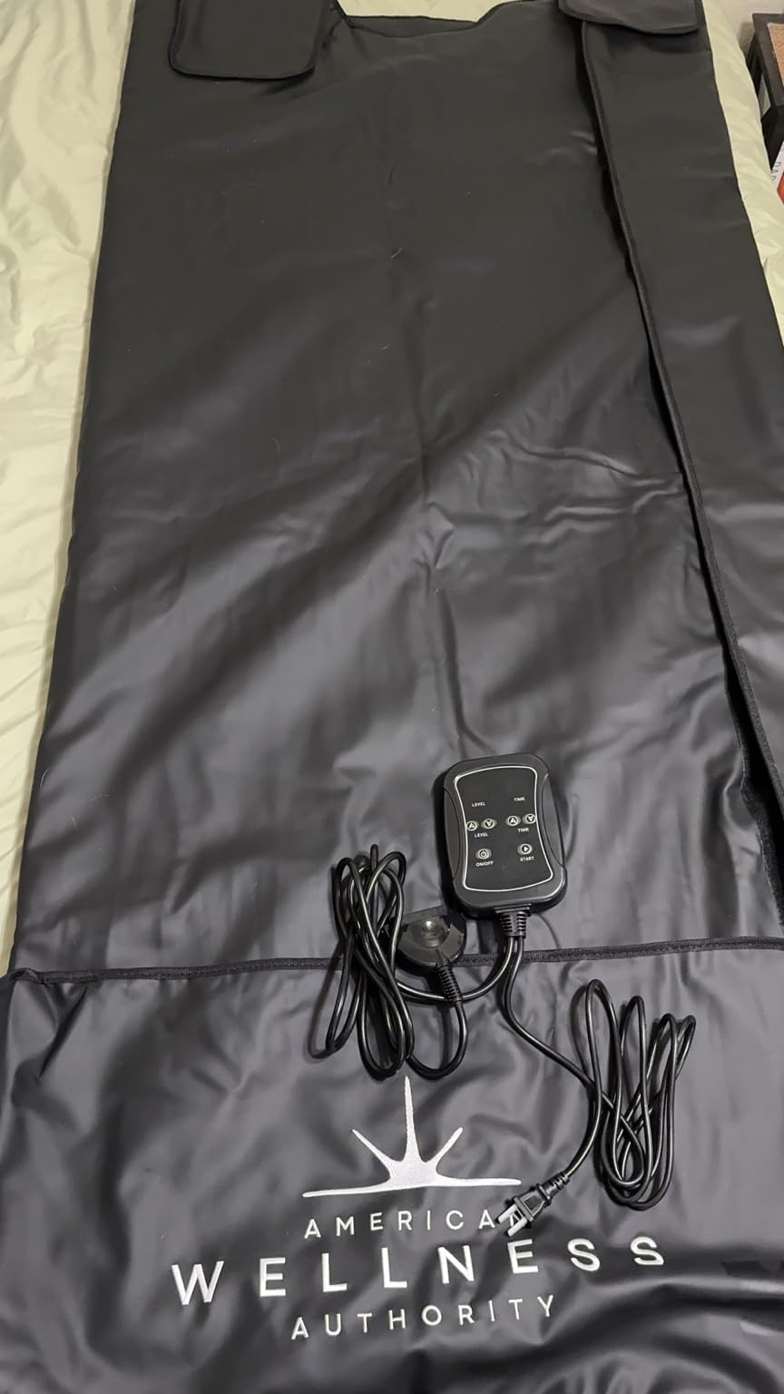 Infrared Sauna Blanket, Personal Infrared Sauna, Dry Heat Therapy Bag customer photo 2