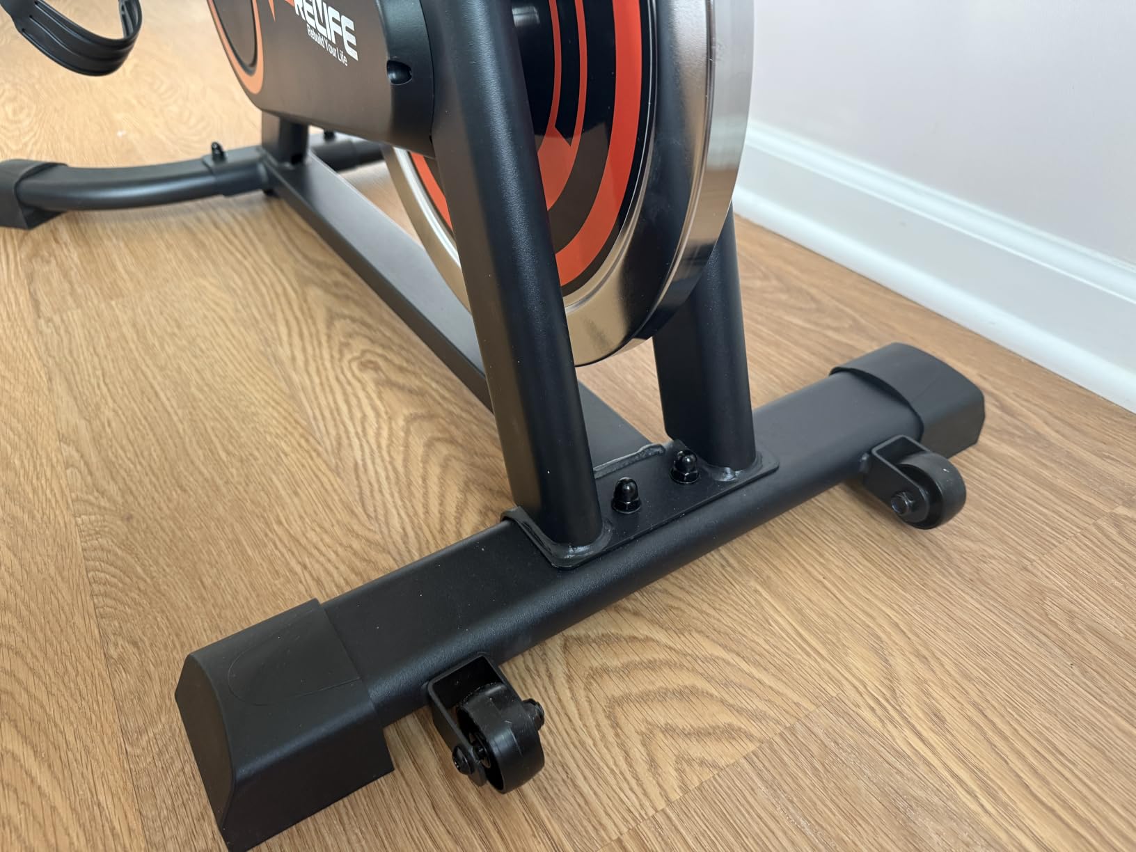 RELIFE REBUILD YOUR LIFE Exercise Bike, Friction Stationary Bike for Home customer photo 2
