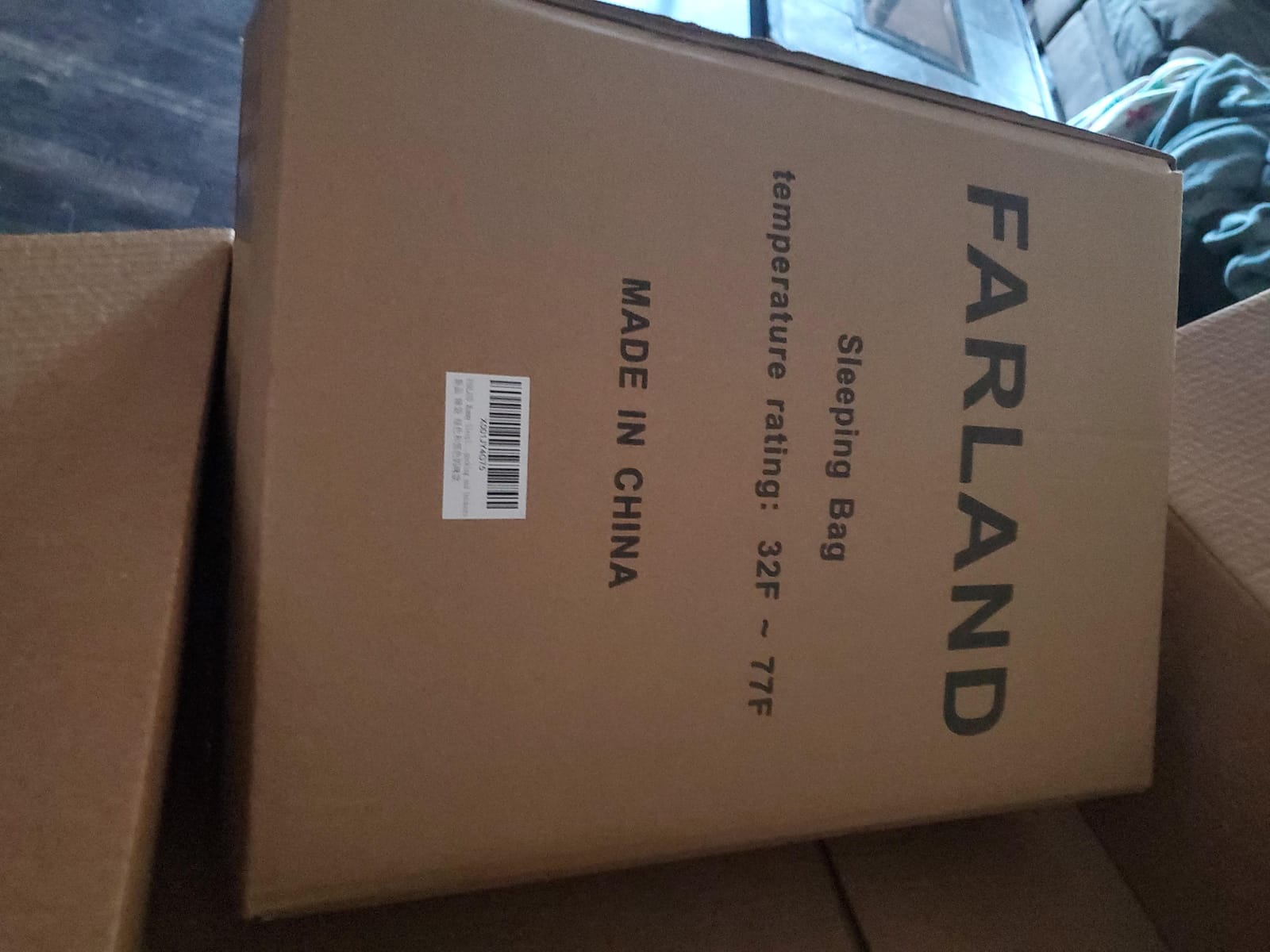 FARLAND Sleeping Bags for Adults Cold Weather & Camping, Fleece-Lined customer photo 1