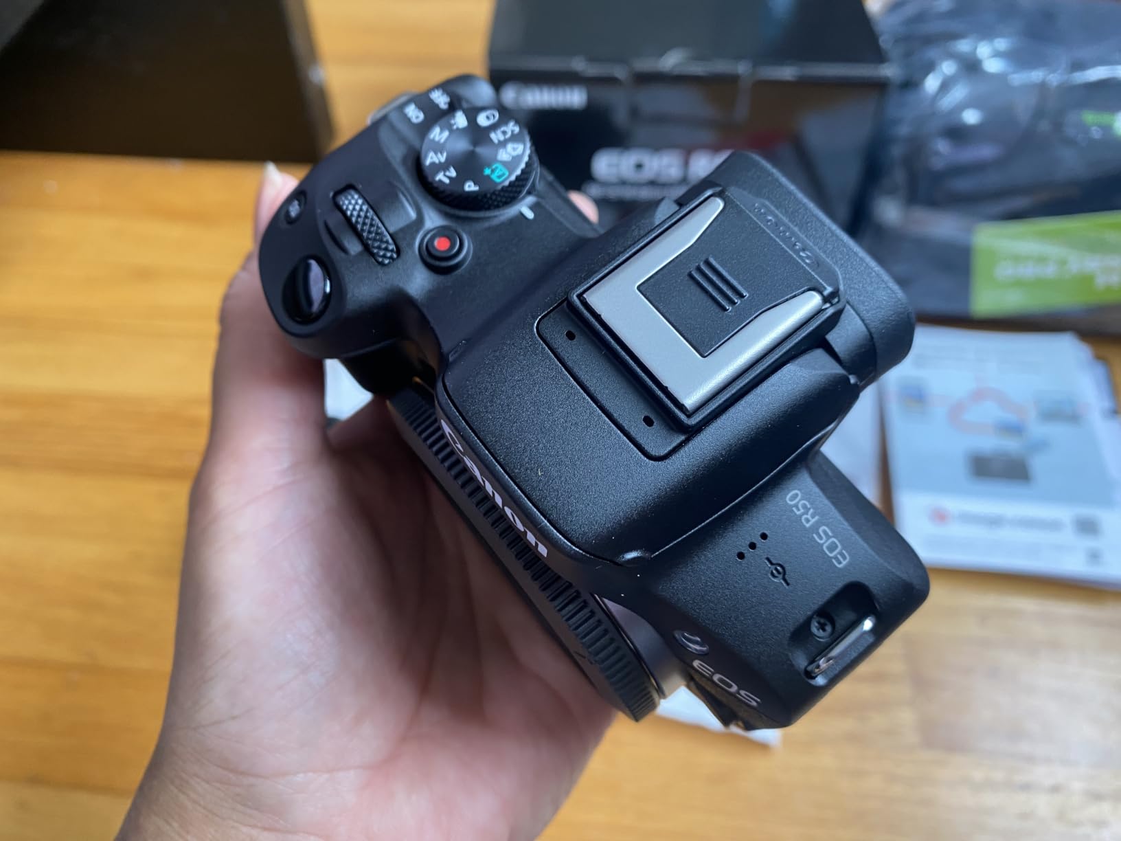 Canon EOS R50 Mirrorless Camera with 18-45mm Lens (5811C012) Bundle customer photo 2