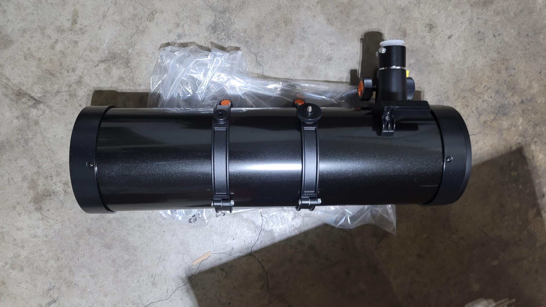 MEEZAA Telescope, 150EQ Newtonian Reflector Telescope for Adults Astronomy Beginners, Professional Astronomical Telescopes with Equatorial Mount, Tripod, Phone Adapter, Moon Filter and Large Carry Bag customer photo 2