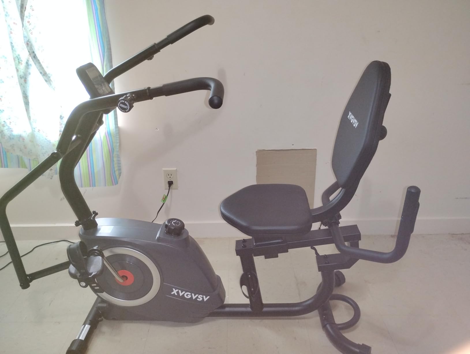 Recumbent Exercise Bike, Stationary Bike for Home with Arm Exercise customer photo 2