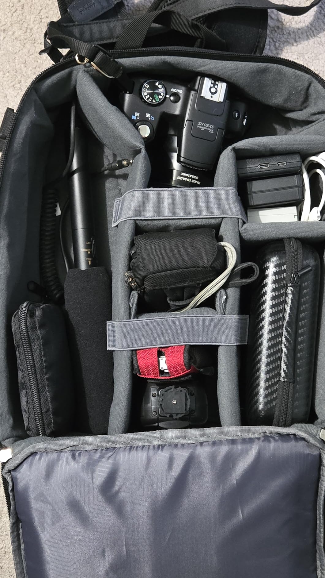 K&F CONCEPT Camera Backpack, Lightweight Camera Bag with Tripod Holder customer photo 2