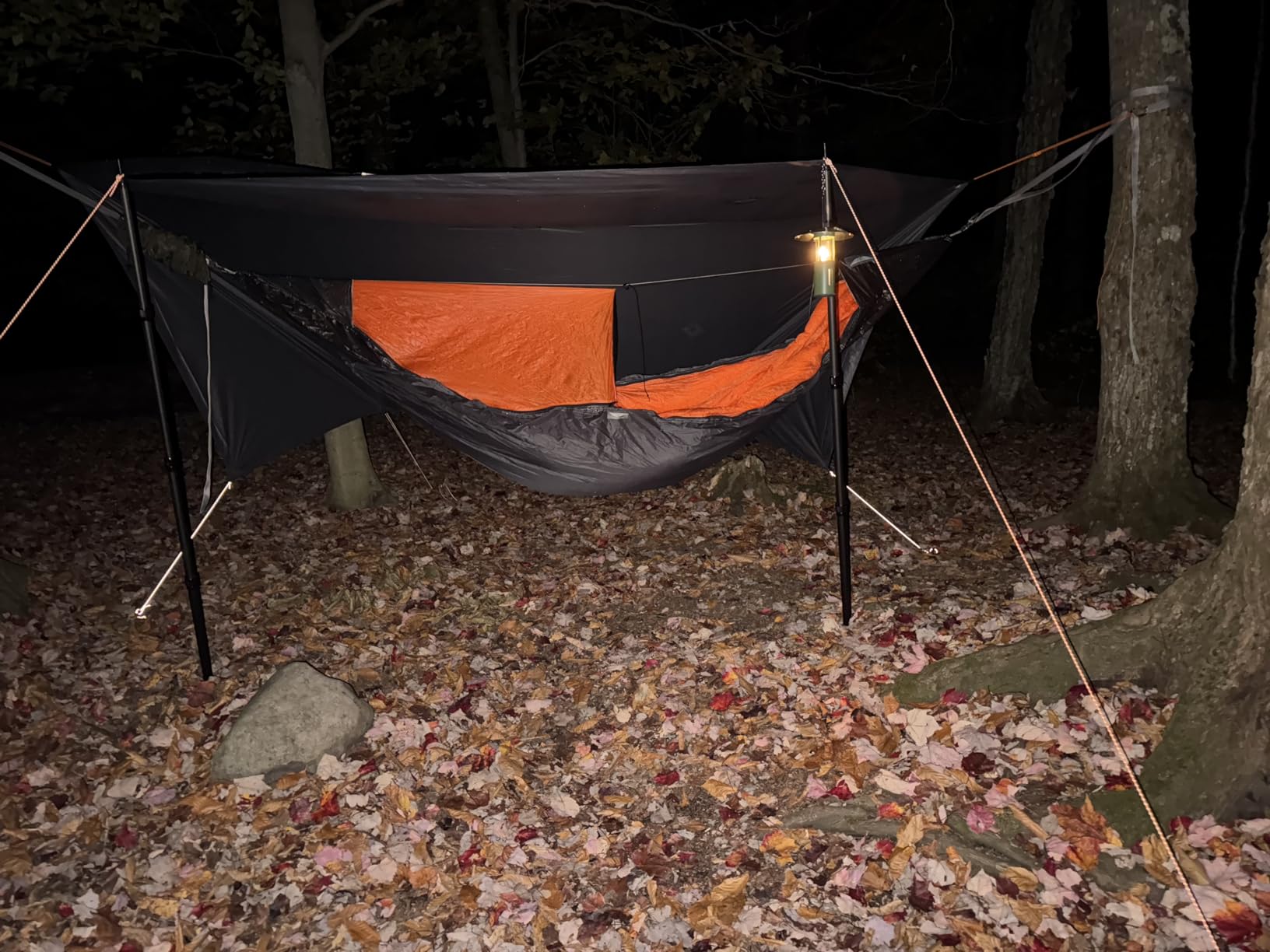 Onewind 10×10ft Waterproof Camping Tarp, Ultralight Silnylon Tarp Shelter customer photo 1