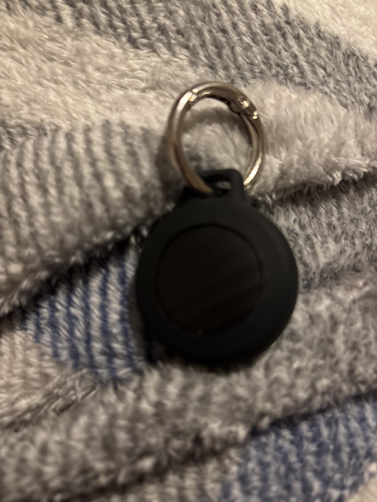 Tracker Tag - 2 Pack [Apple MFi Certified] Bluetooth Trackers Works with Apple Find My (iOS Only) - IP67 Waterproof Item Finders | Track Keys, Wallet, Luggage, Backpack customer photo 2