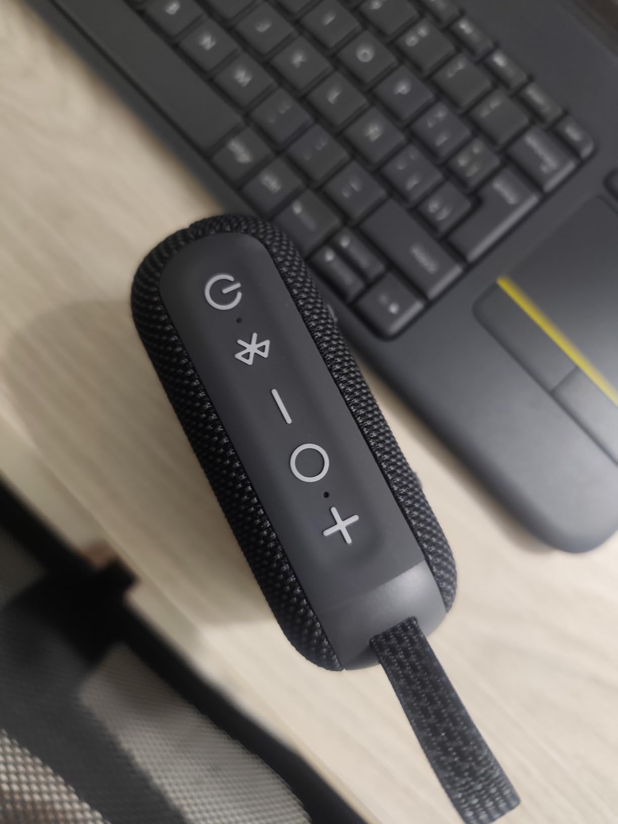 Tribit PocketGo Portable Bluetooth Speaker, 7W, IP68 Waterproof, 20H, Black customer photo 2