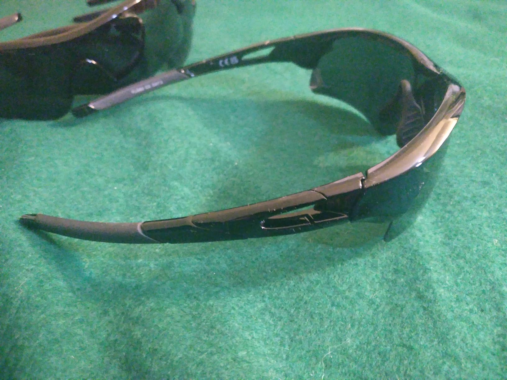 Polarized Sports Sunglasses for Men Women, UV400 One-Piece Lens Sport Shades for Baseball, Running, Cycling, Fishing customer photo 2