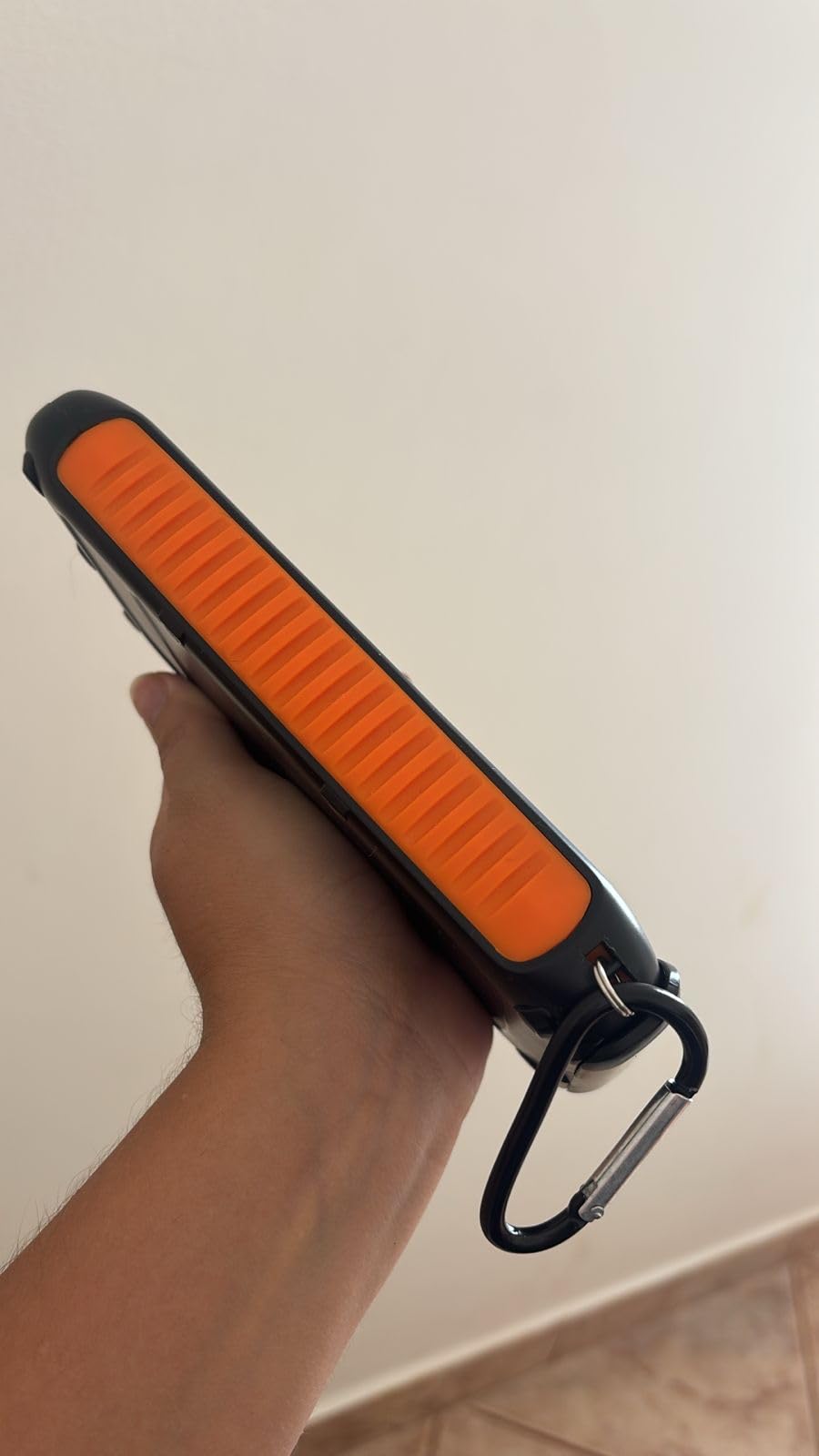 Nuynix Solar Power Bank 49800mAh, 15W Fast Charging with LED Flashlight customer photo 1