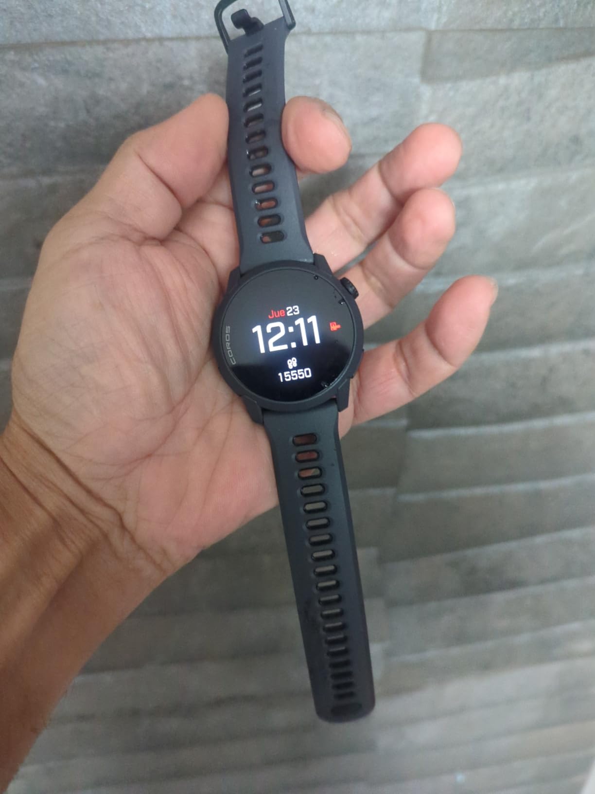 COROS PACE 4 Ultralight Sport GPS Watch for Run- Black Silicone, Standard customer photo 2