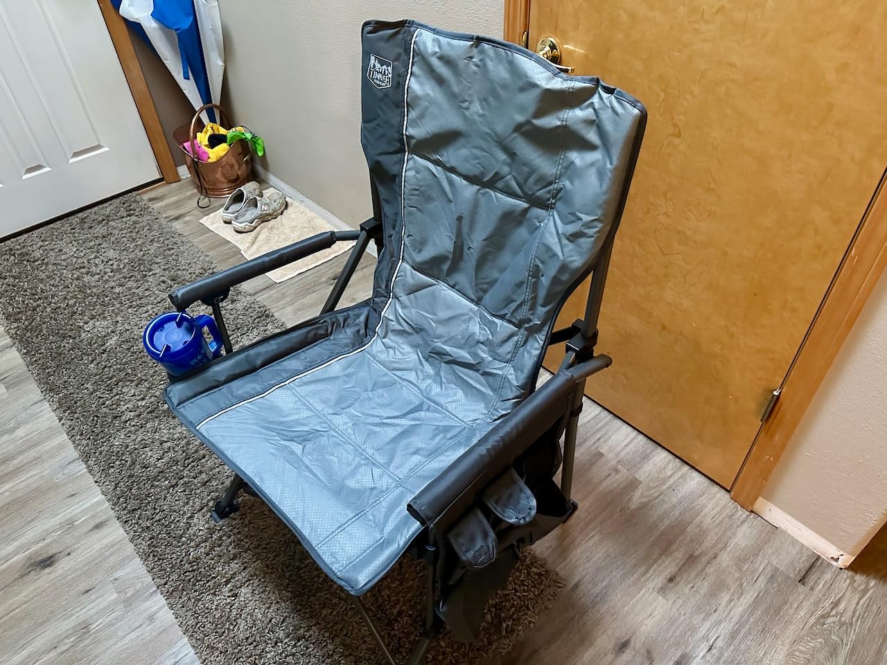 TIMBER RIDGE Oversized Folding Camping Chair High Back 500lbs customer photo 1