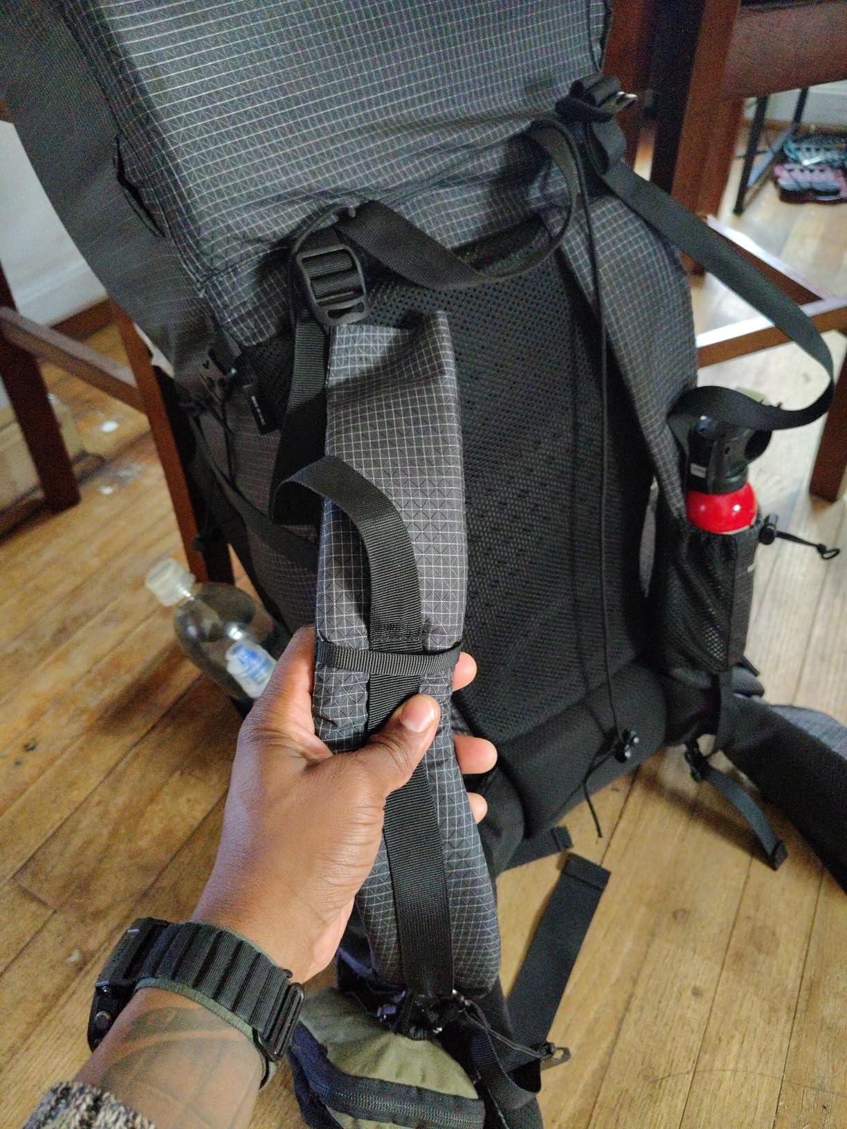 Naturehike 65L Rock Upgraded Internal Frame Hiking Backpack for Outdoor Camping Travel Backpacking with Rain Cover Ultralight Backpack for Adults customer photo 2