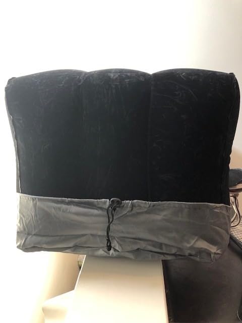 HOMCA Inflatable Travel Foot Rest Pillow for Airplane (2-Pack) customer photo 1