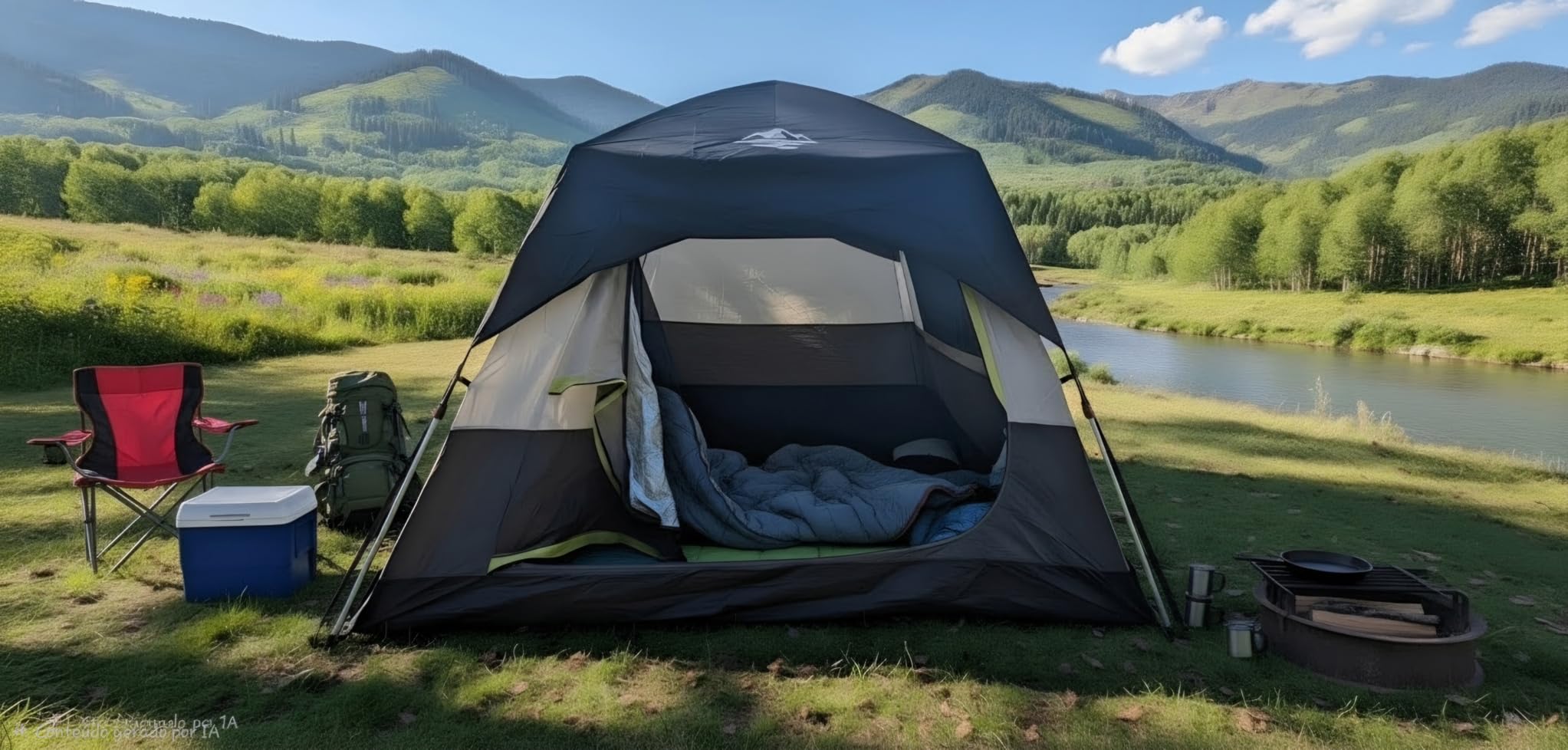4 Person Instant Tents for Camping Setup in 50s, Cabin Tent with Rainfly customer photo 1