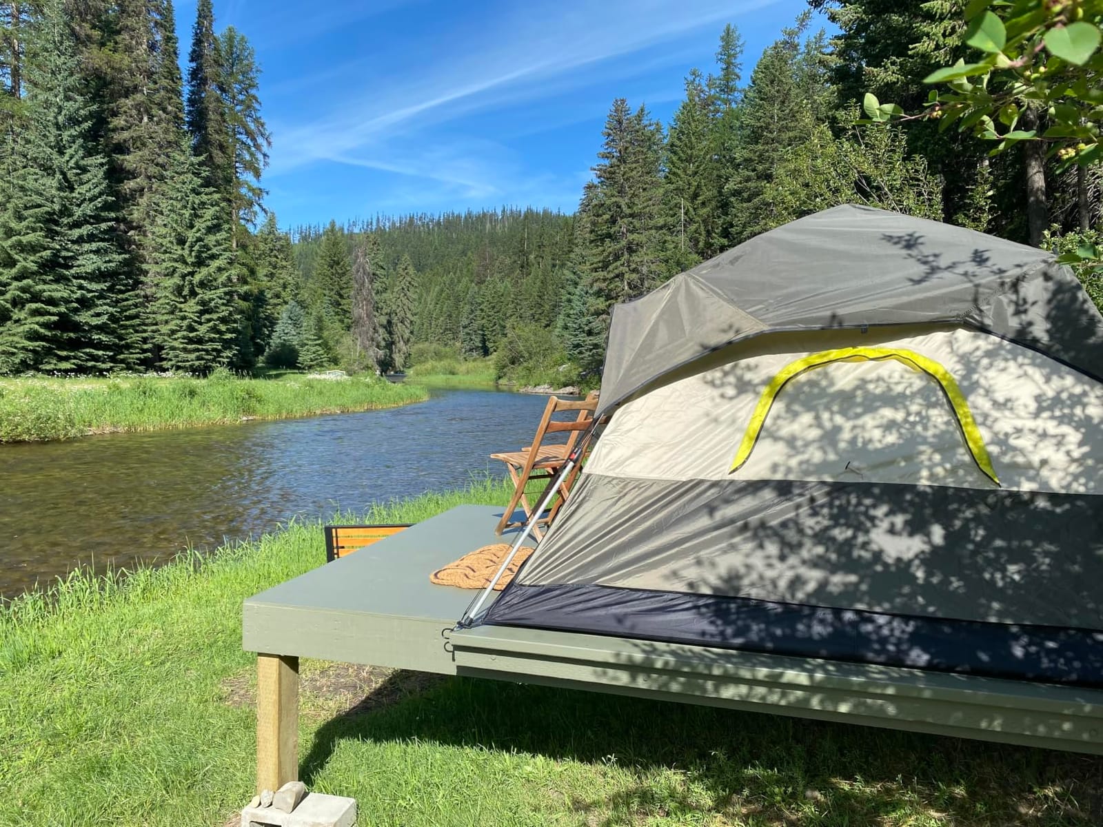 4 Person Instant Tents for Camping Setup in 50s, Cabin Tent with Rainfly customer photo 2