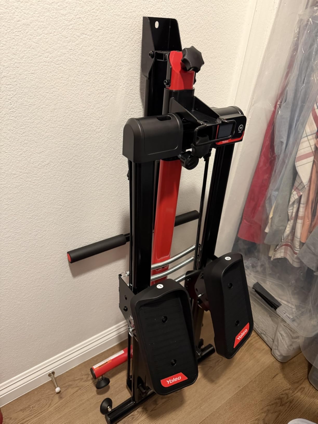 YOLEO Stair Stepper for Exercise at Home, 3-Mode Folding Stairmaster, 660LB customer photo 2