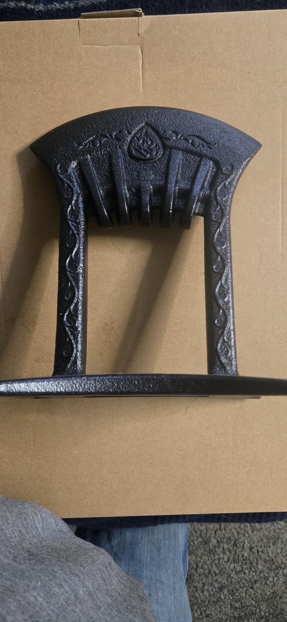 Kindling Splitter L, Cast Iron Manual Wood Splitter for Firewood customer photo 1