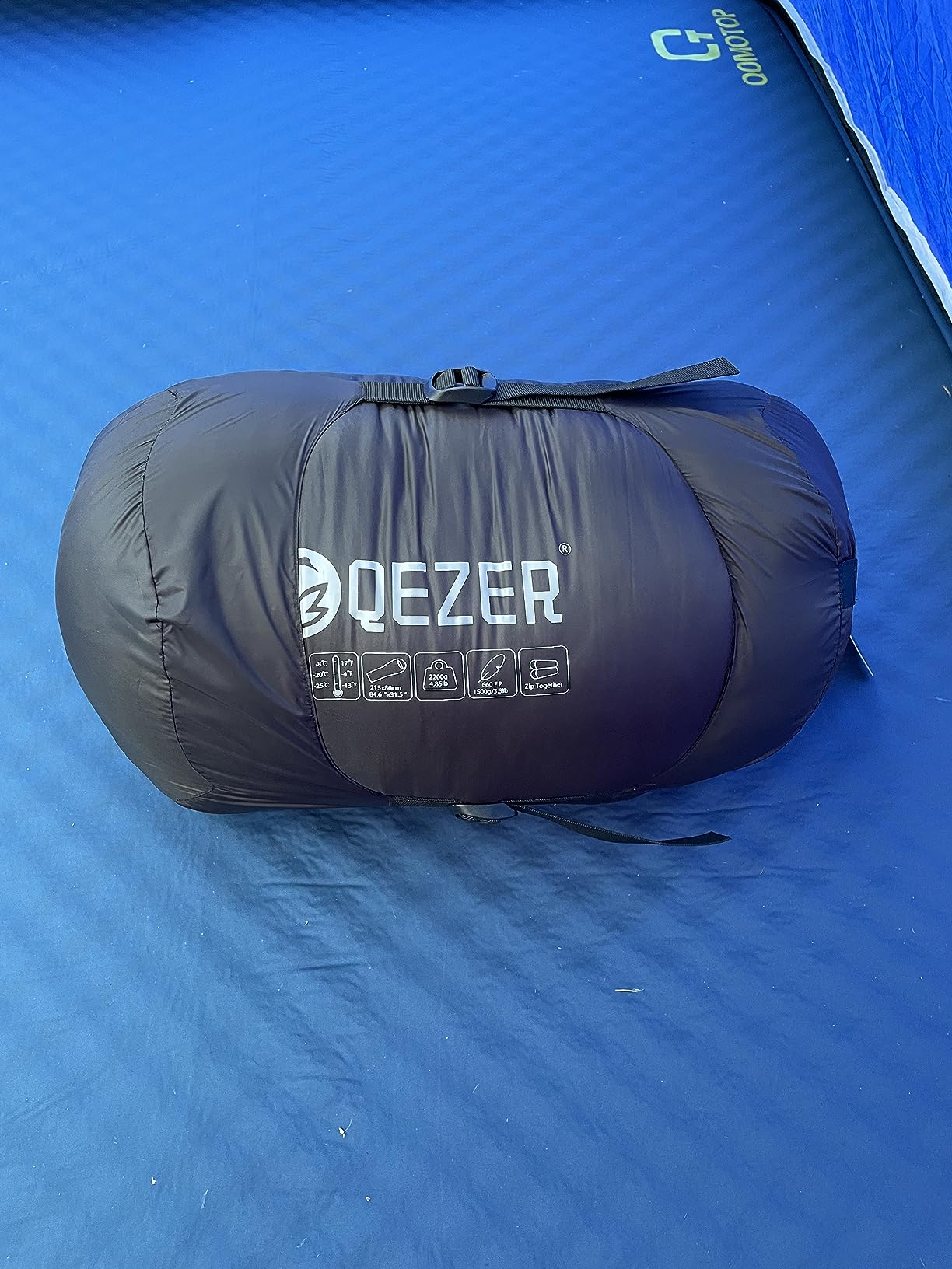 0 Degree Down Sleeping Bag for Adults,Cold Weather Backpacking customer photo 2