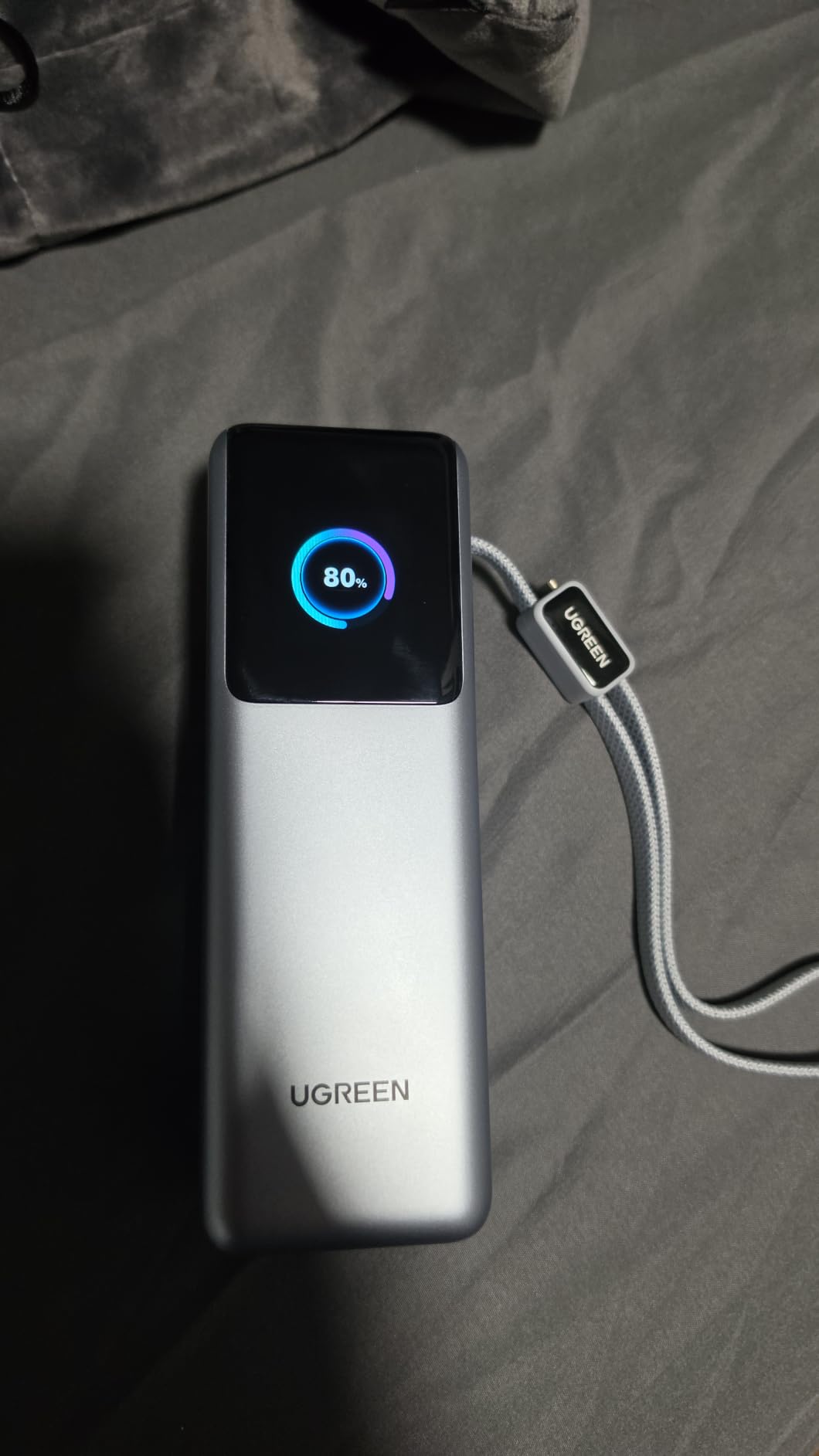 UGREEN Nexode Pro 25000mAh 200W Retractable Cables Power Bank for iPhone customer photo 2