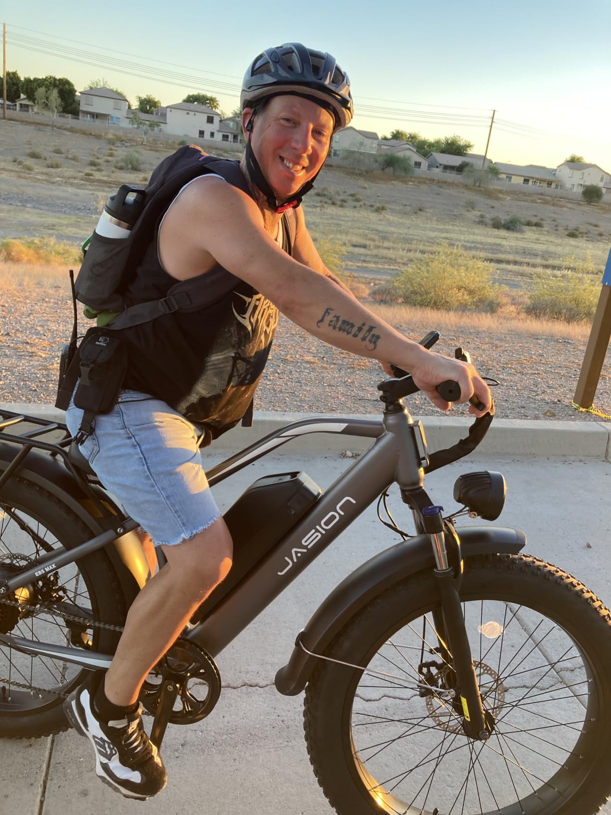 Jasion EB5 MAX Electric Bike for Adults 2000W Peak Motor, 48V 15Ah Battery customer photo 2