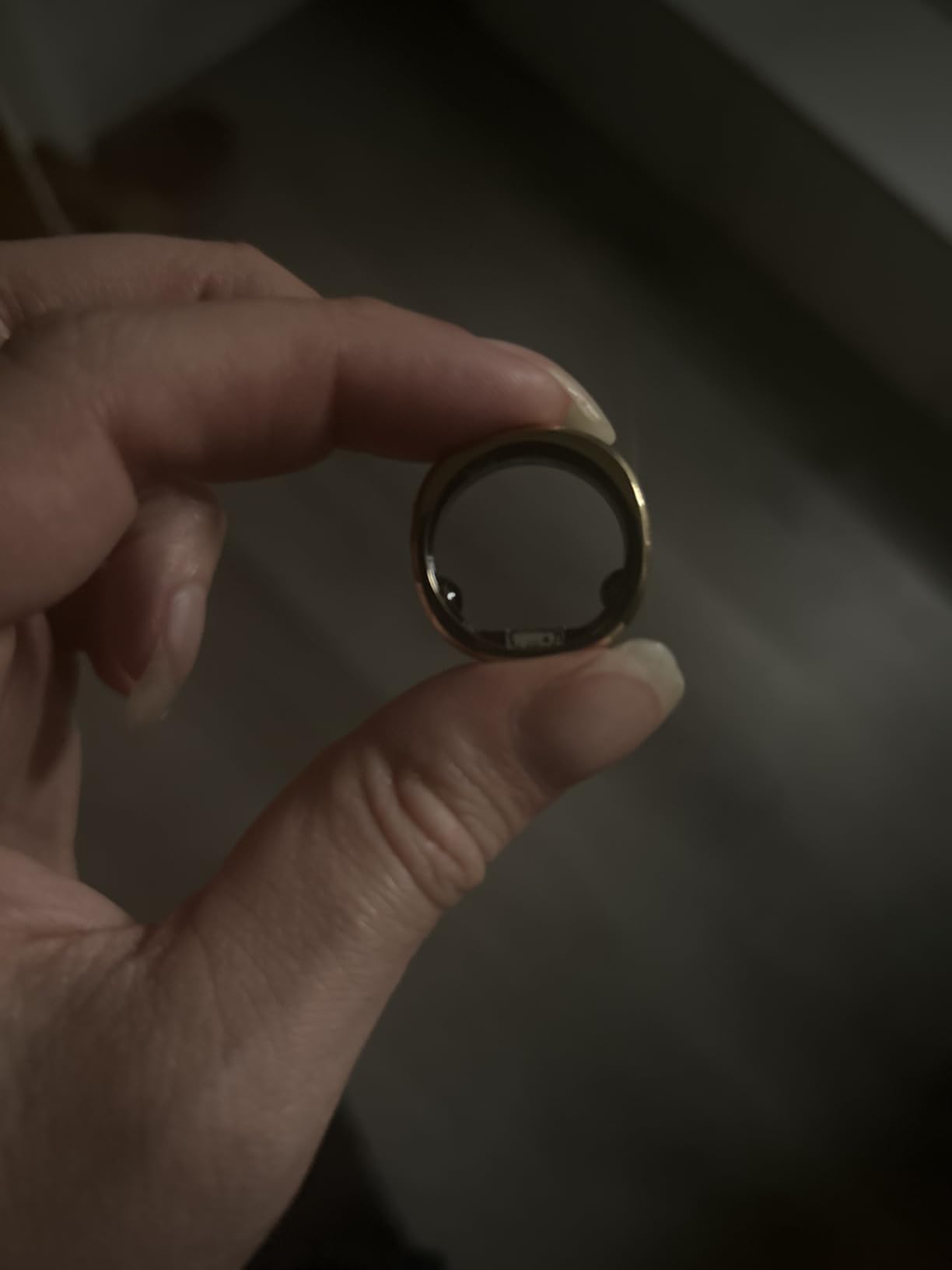 RingConn Gen 3 Smart Ring - Vascular Trends(Size 10, Matte Black) customer photo 2