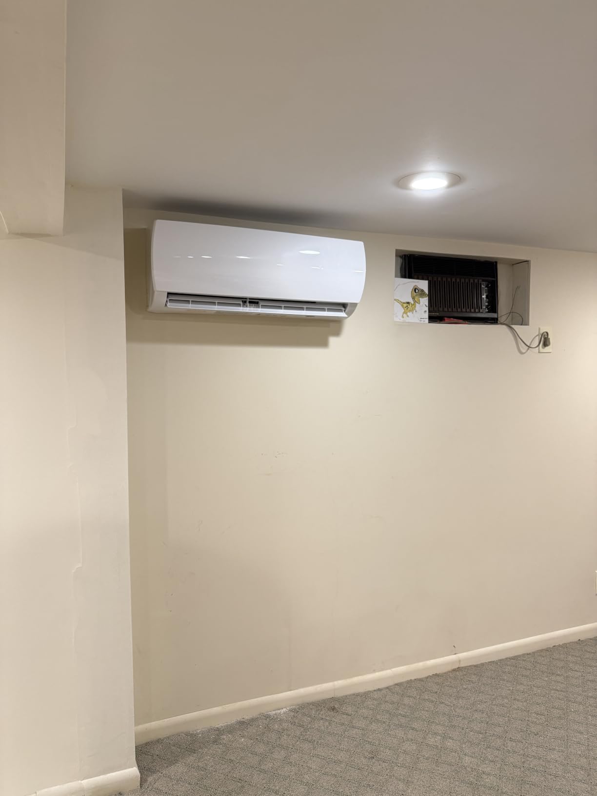 Tehanld Mini Split Ac/Heating System - Upgraded 12000 BTU Mini Split Air Conditioner with Heat Pump, 19 SEER2 115V Energy Efficient AC Unit Up to 750 Sq.Ft, Complete Installation Kit customer photo 1