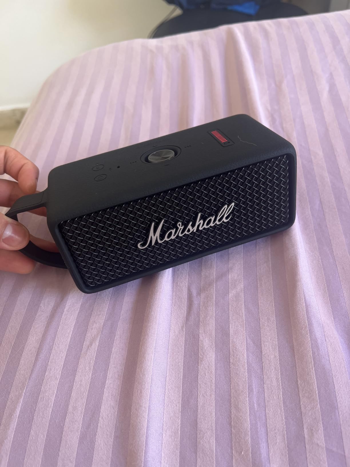 Marshall Emberton III Portable Bluetooth Waterproof Speaker - Black/Silver customer photo 1